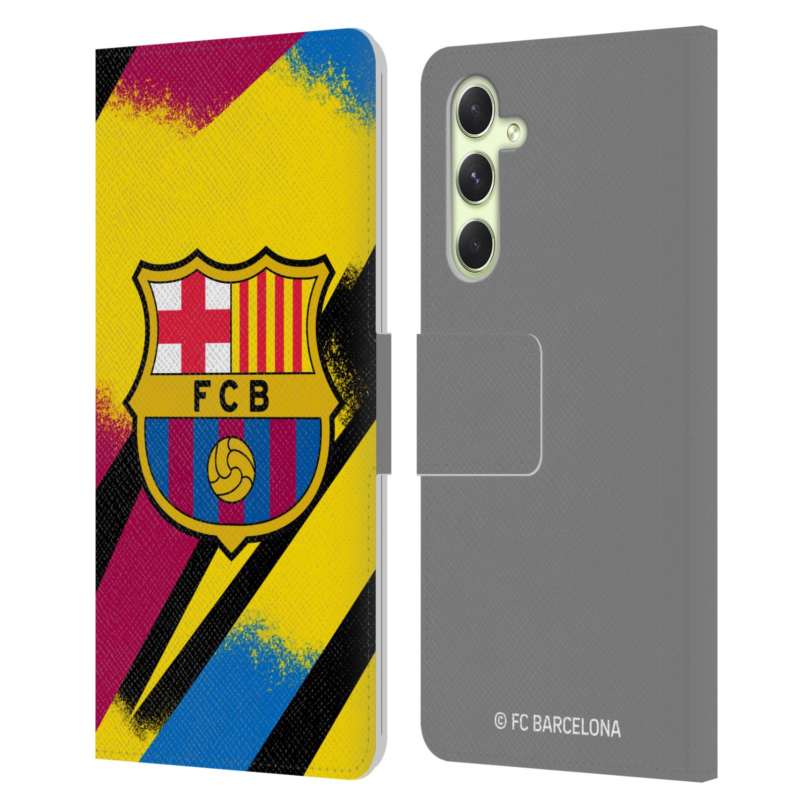 Pouzdro na mobil Samsung Galaxy A54 5G - HEAD CASE - FC Barcelona - Dres Gólman