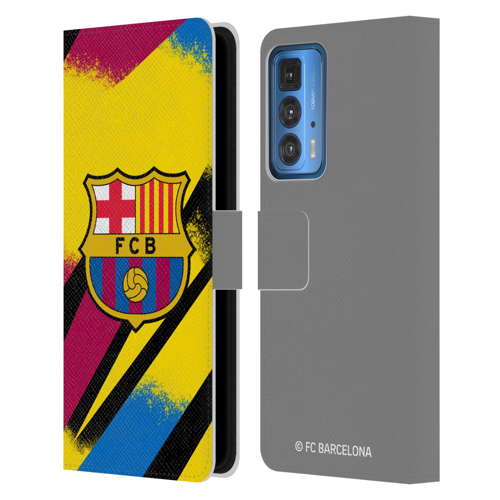 Pouzdro na mobil Motorola EDGE 20 PRO - HEAD CASE - FC Barcelona - Dres Gólman