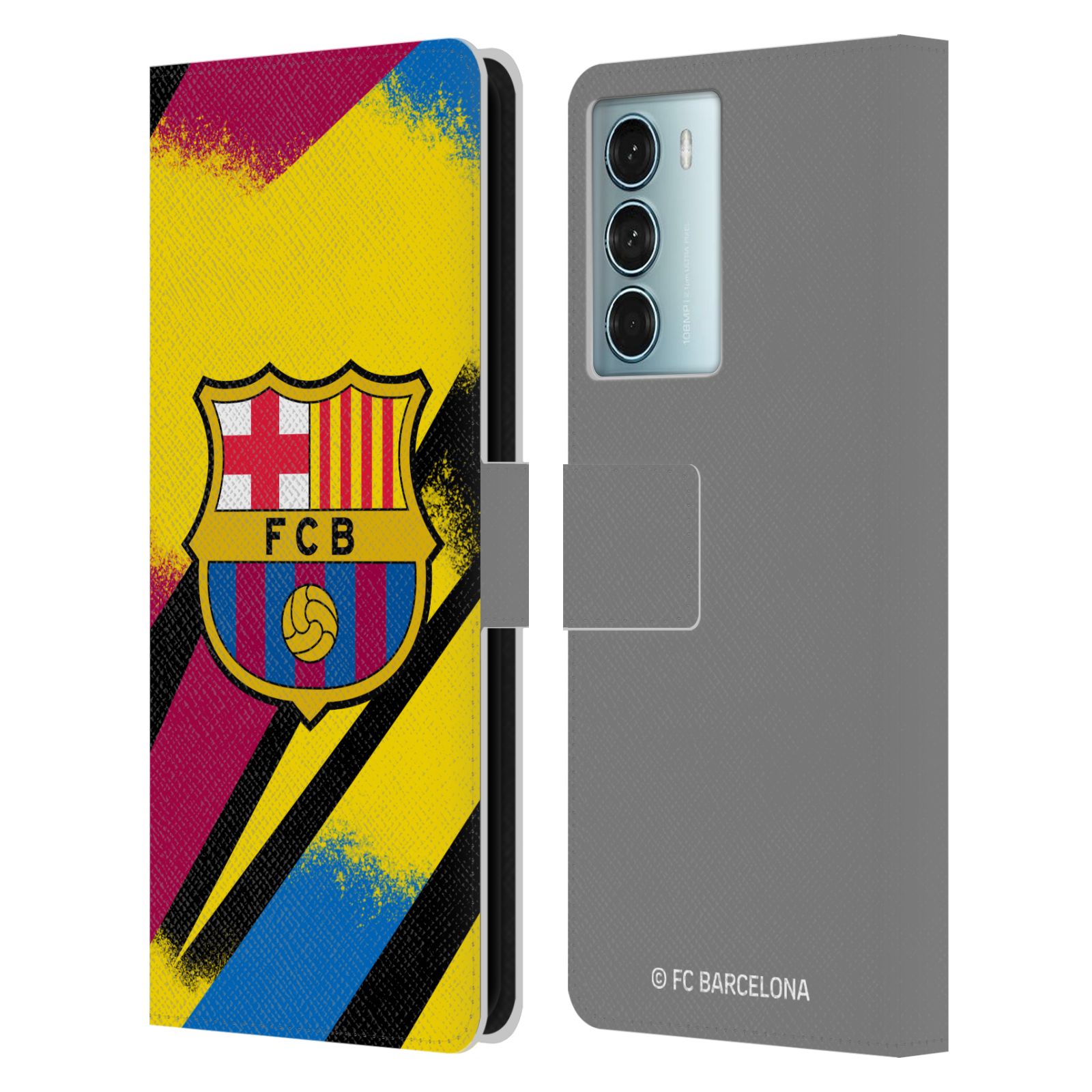 Pouzdro na mobil Motorola Moto G200 5G - HEAD CASE - FC Barcelona - Dres Gólman