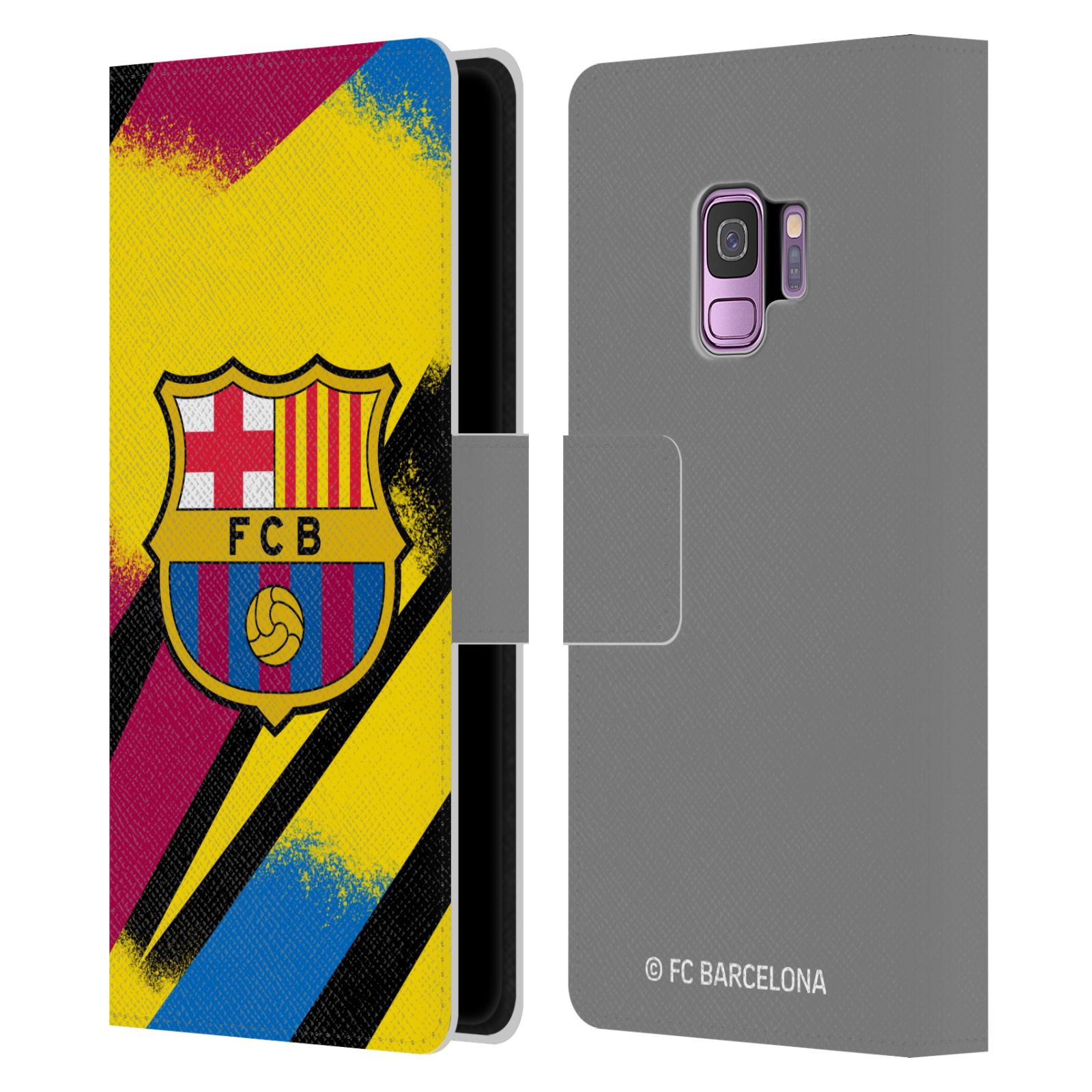 Pouzdro na mobil Samsung Galaxy S9 - HEAD CASE - FC Barcelona - Dres Gólman
