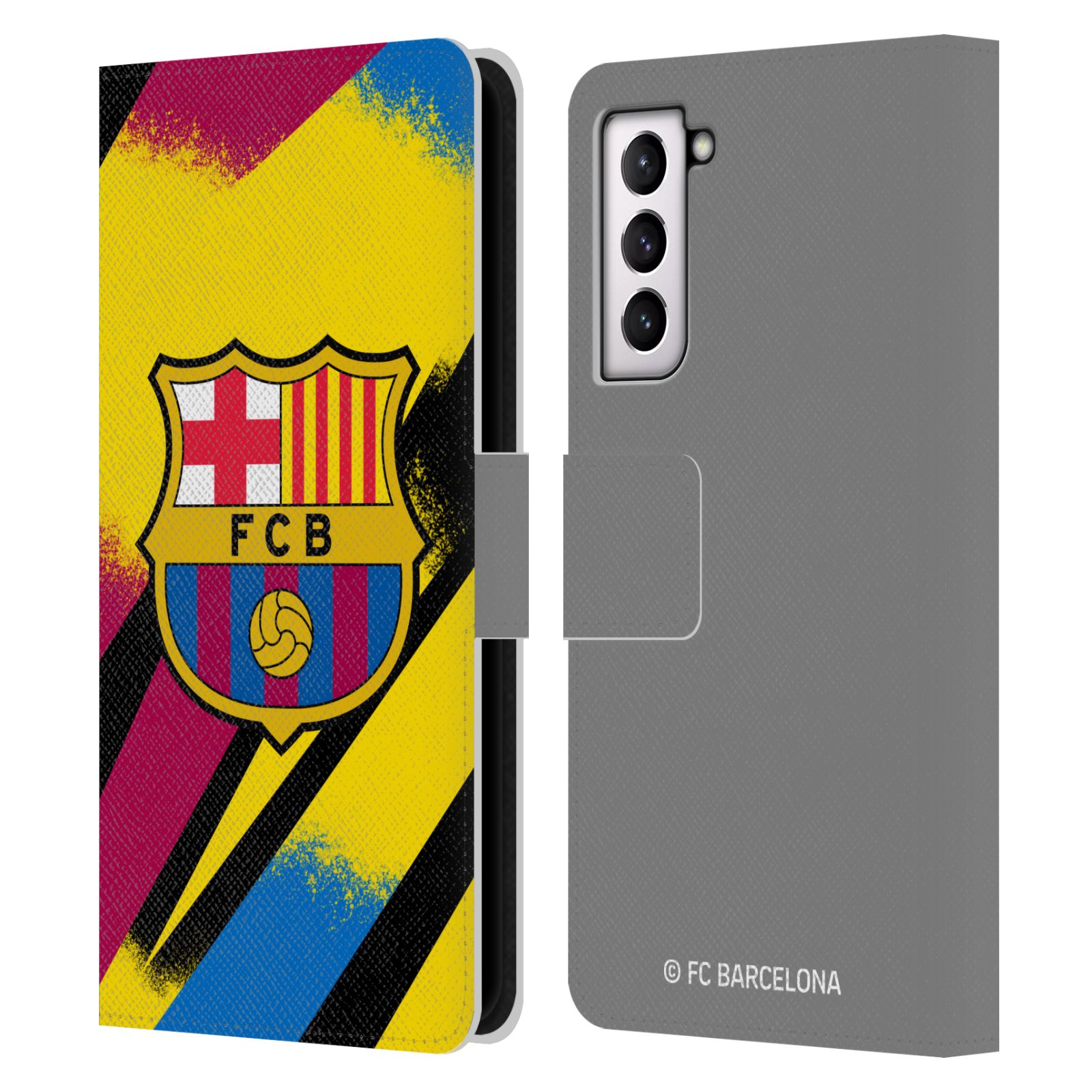 Pouzdro na mobil Samsung Galaxy S21 / S21 5G - HEAD CASE - FC Barcelona - Dres Gólman