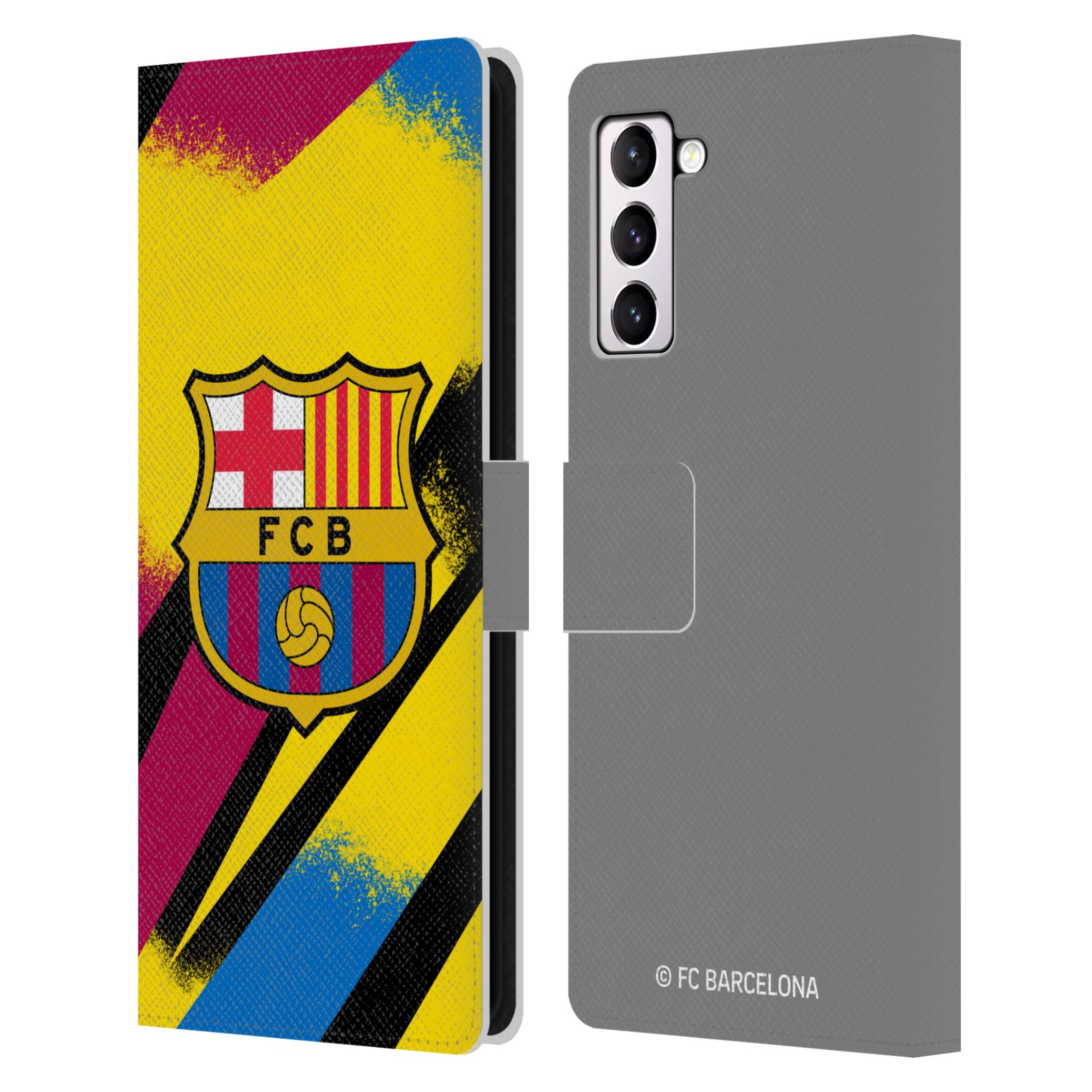 Pouzdro na mobil Samsung Galaxy S21+ 5G  - HEAD CASE - FC Barcelona - Dres Gólman