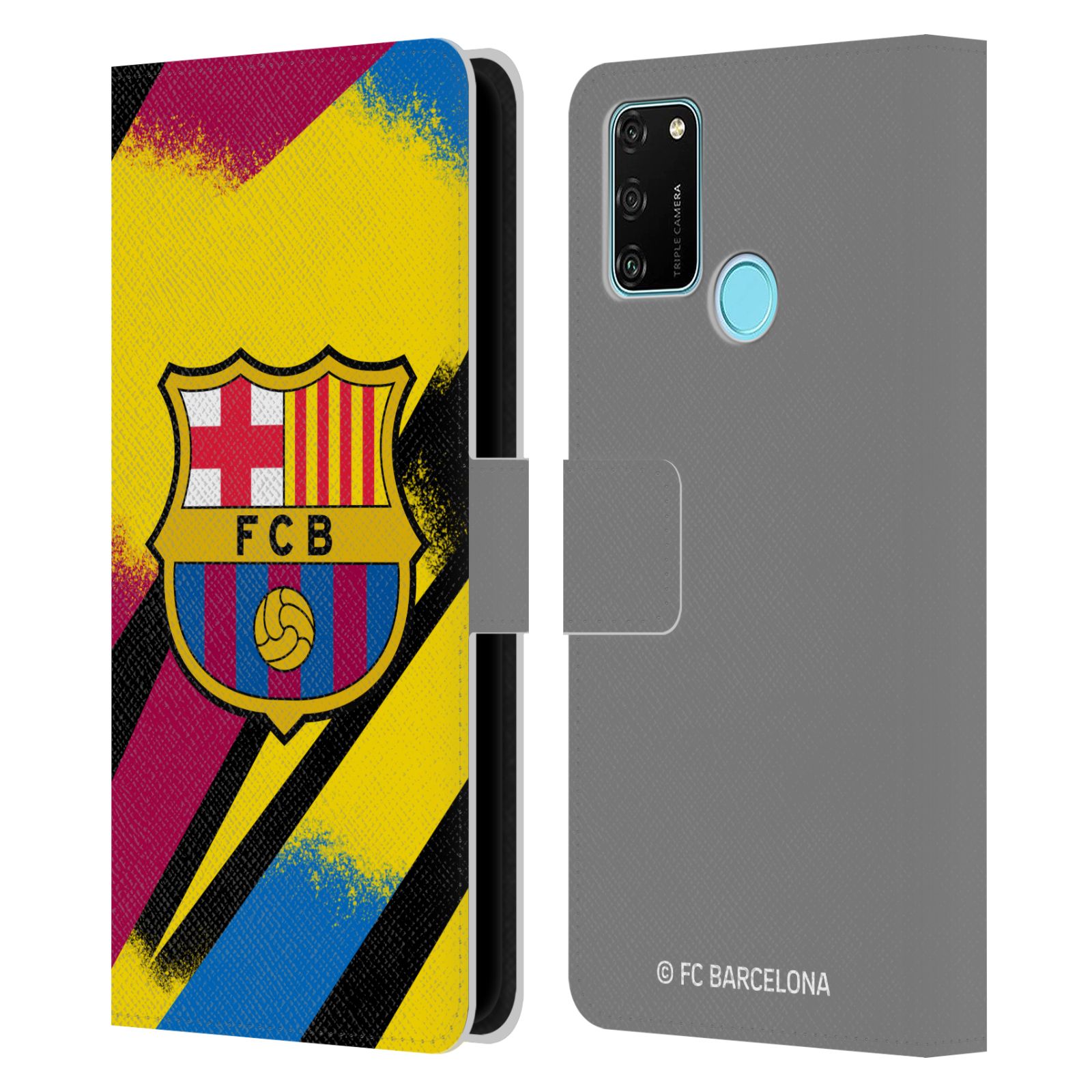 Pouzdro na mobil Honor 9A - HEAD CASE - FC Barcelona - Dres Gólman