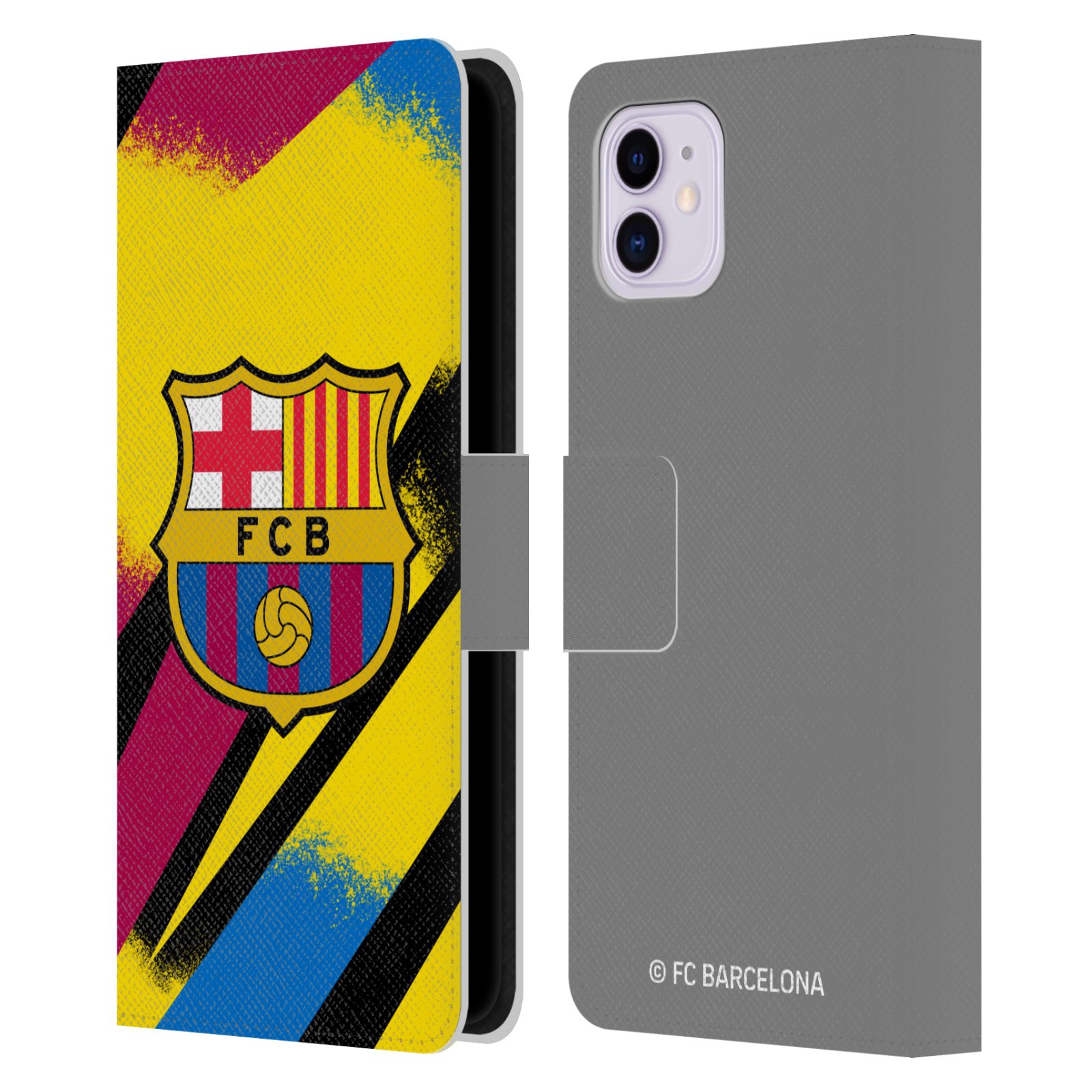 Pouzdro na mobil Apple Iphone 11 - HEAD CASE - FC Barcelona - Dres Gólman