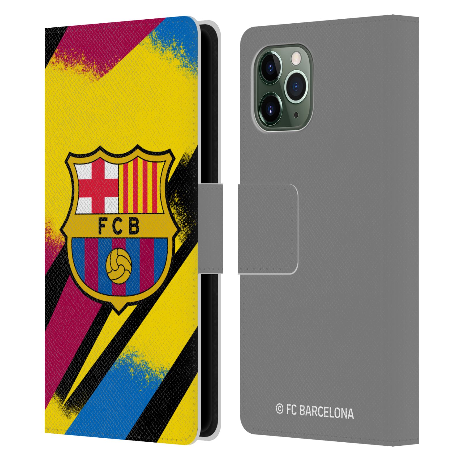 Pouzdro na mobil Apple Iphone 11 Pro - HEAD CASE - FC Barcelona - Dres Gólman