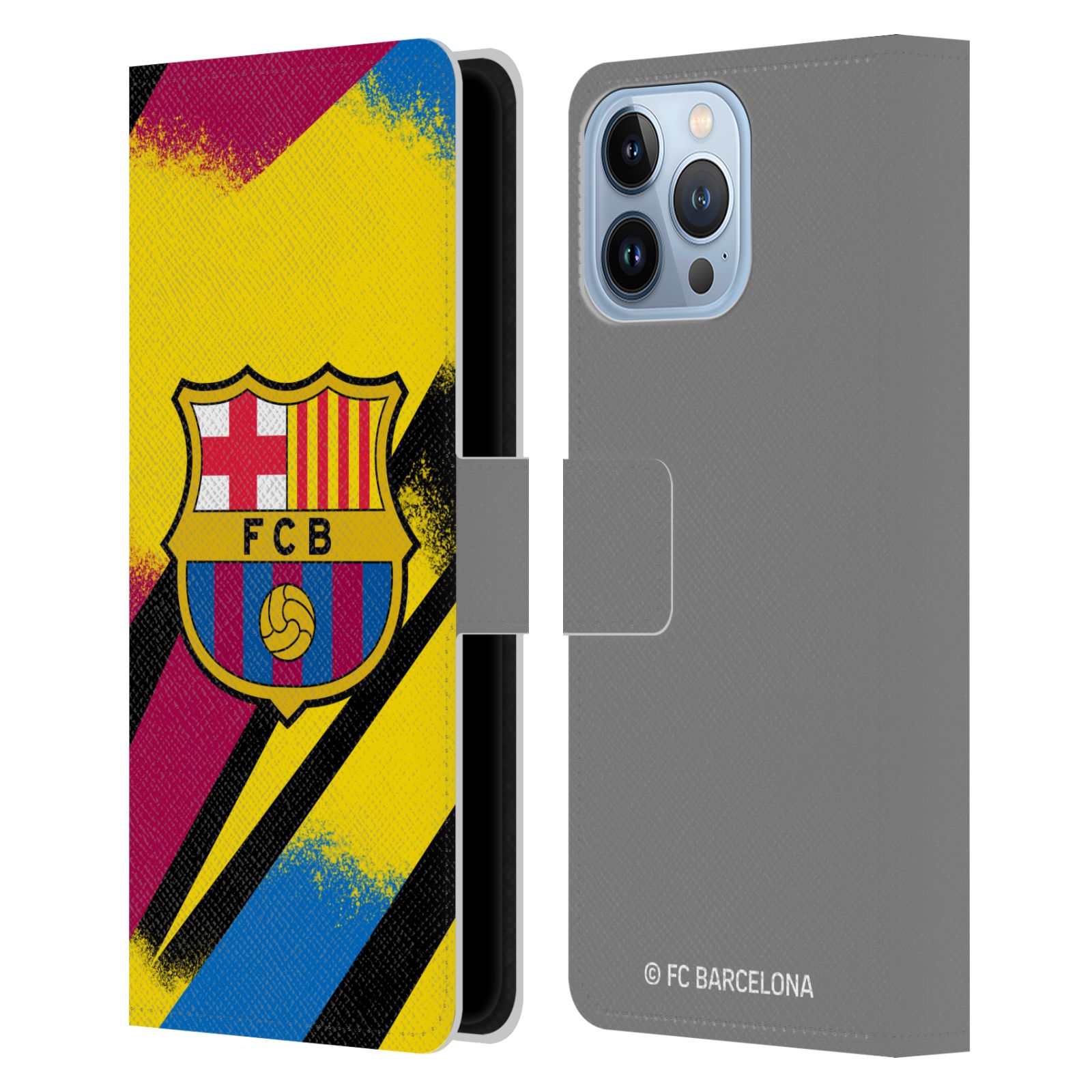 Pouzdro na mobil Apple Iphone 13 PRO MAX - HEAD CASE - FC Barcelona - Dres Gólman