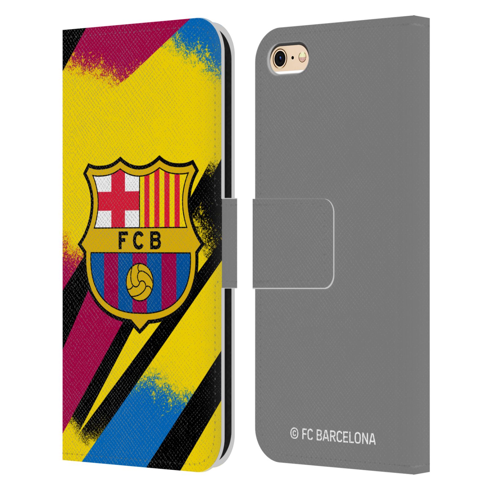 Pouzdro na mobil Apple Iphone 6 / 6S - HEAD CASE - FC Barcelona - Dres Gólman