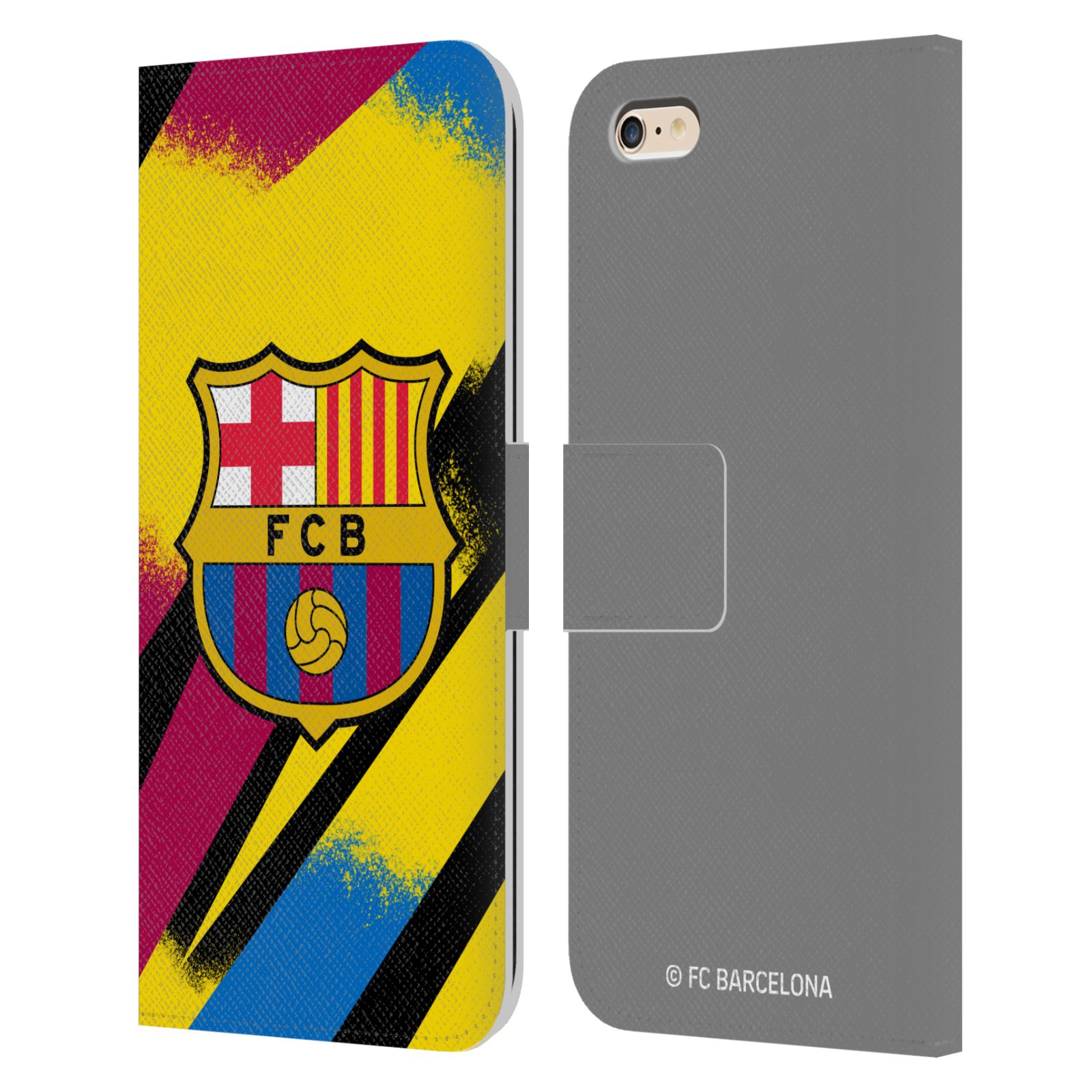 Pouzdro na mobil Apple Iphone 6 PLUS / 6S PLUS - HEAD CASE - FC Barcelona - Dres Gólman