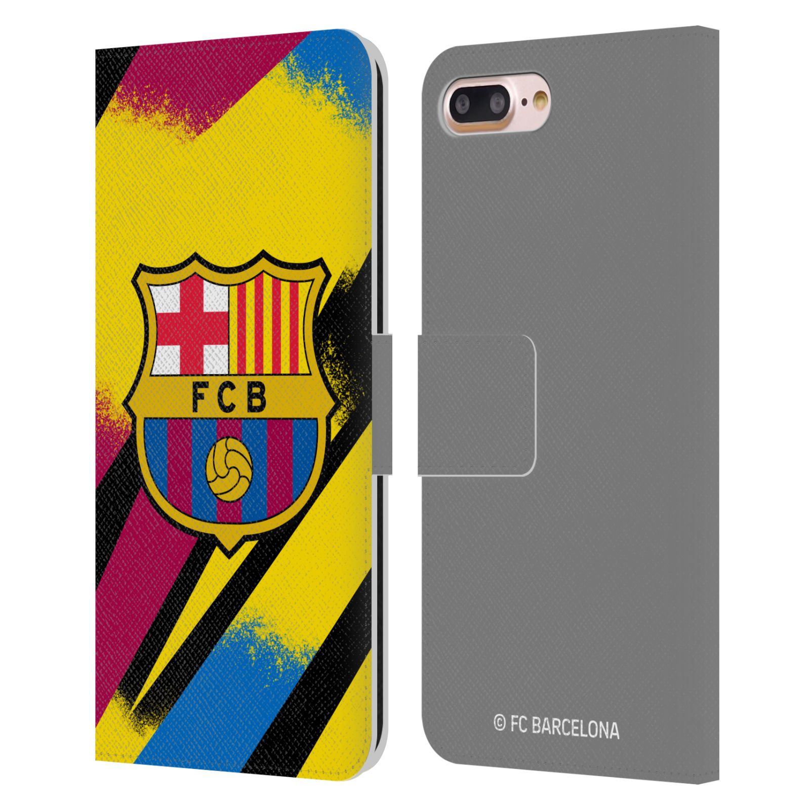 Pouzdro na mobil Apple Iphone 7+/8+ - HEAD CASE - FC Barcelona - Dres Gólman