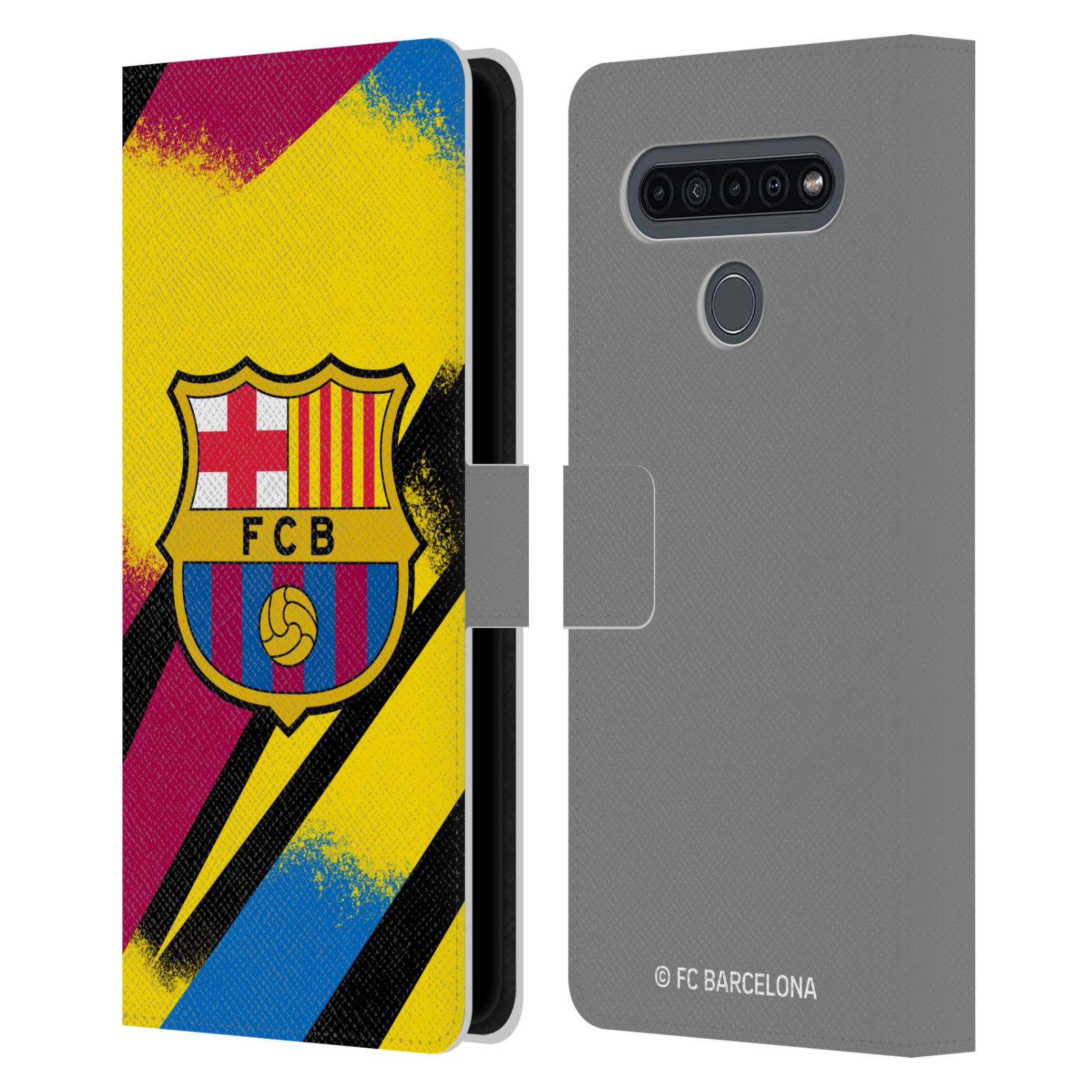 Pouzdro na mobil LG K41s  - HEAD CASE - FC Barcelona - Dres Gólman
