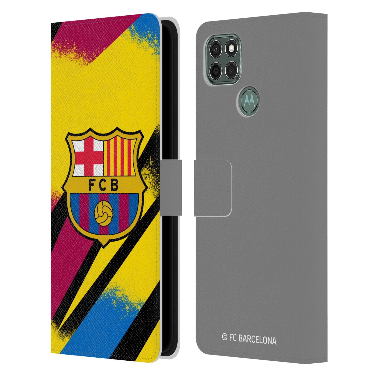 Pouzdro na mobil Motorola Moto G9 POWER - HEAD CASE - FC Barcelona - Dres Gólman