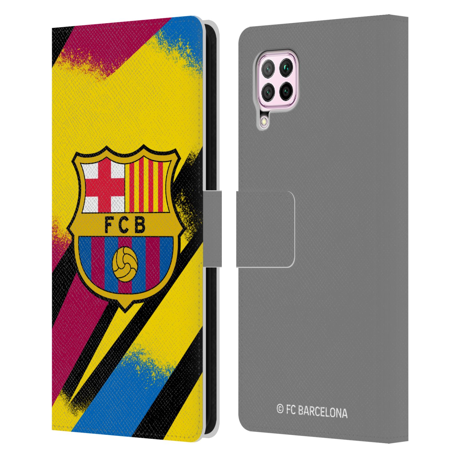 Pouzdro na mobil Huawei P40 LITE - HEAD CASE - FC Barcelona - Dres Gólman