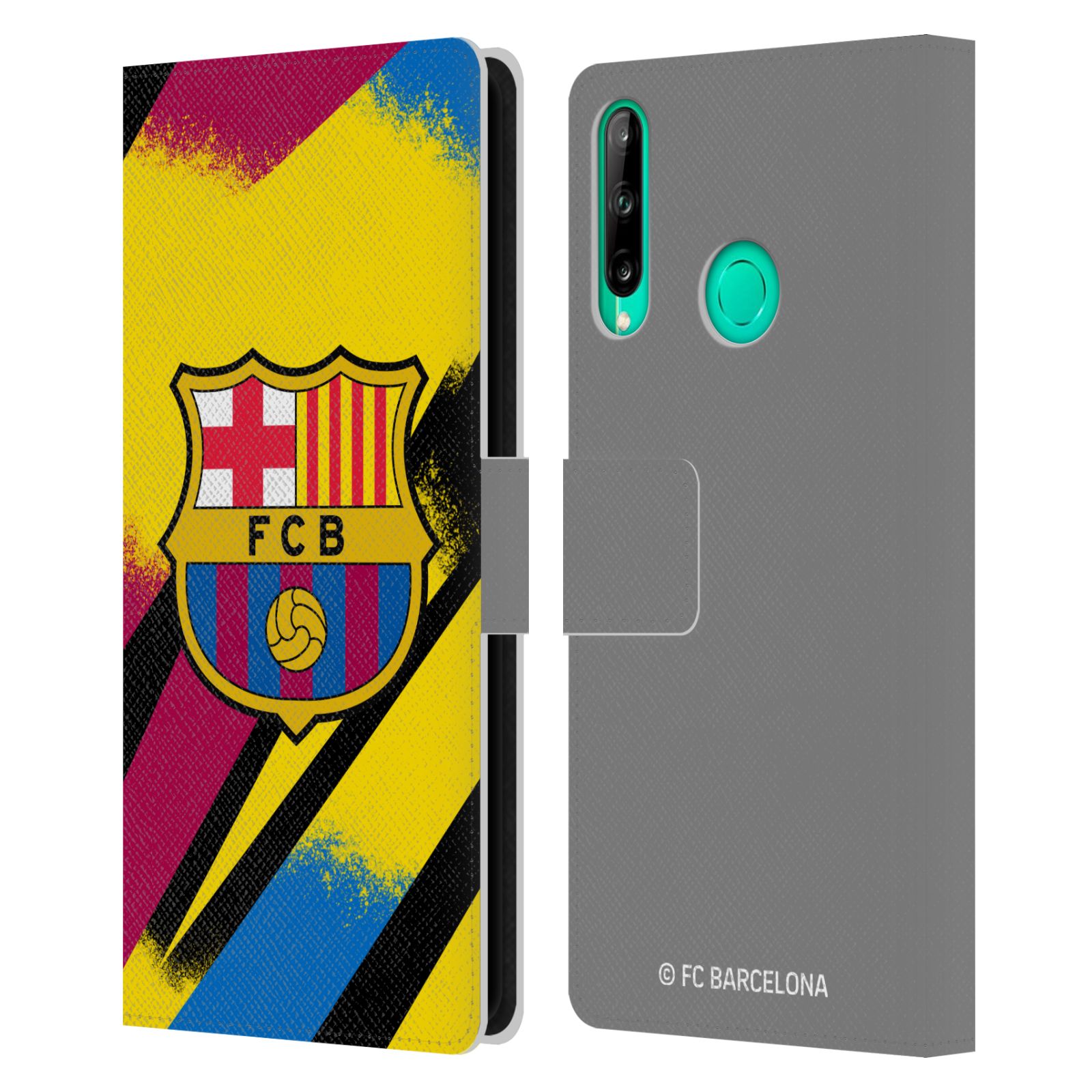 Pouzdro na mobil Huawei P40 LITE E - HEAD CASE - FC Barcelona - Dres Gólman