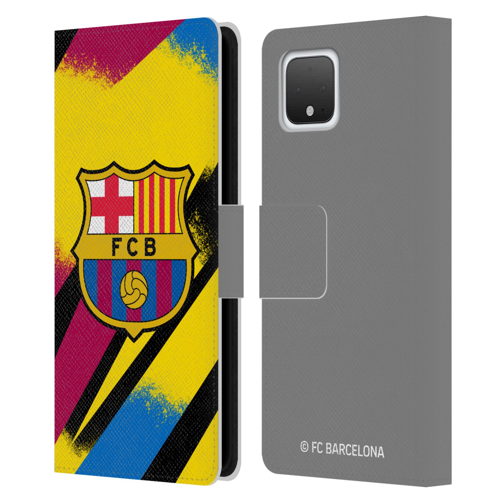 Pouzdro na mobil Google Pixel 4  - HEAD CASE - FC Barcelona - Dres Gólman