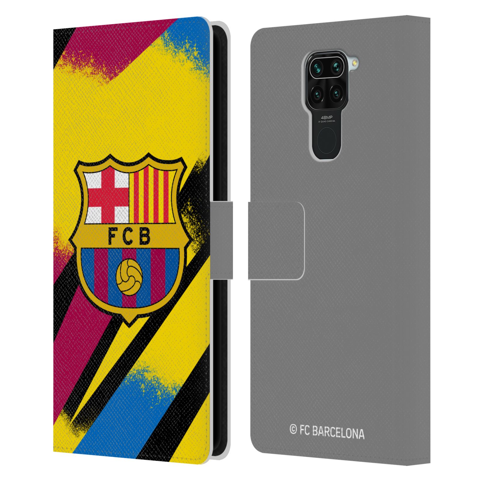 Pouzdro na mobil Xiaomi Redmi Note 9  - HEAD CASE - FC Barcelona - Dres Gólman