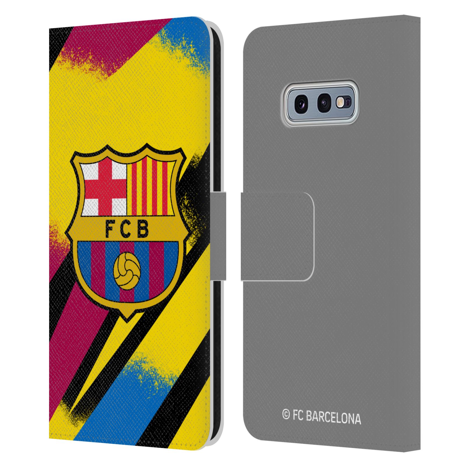 Pouzdro na mobil Samsung Galaxy S10e  - HEAD CASE - FC Barcelona - Dres Gólman
