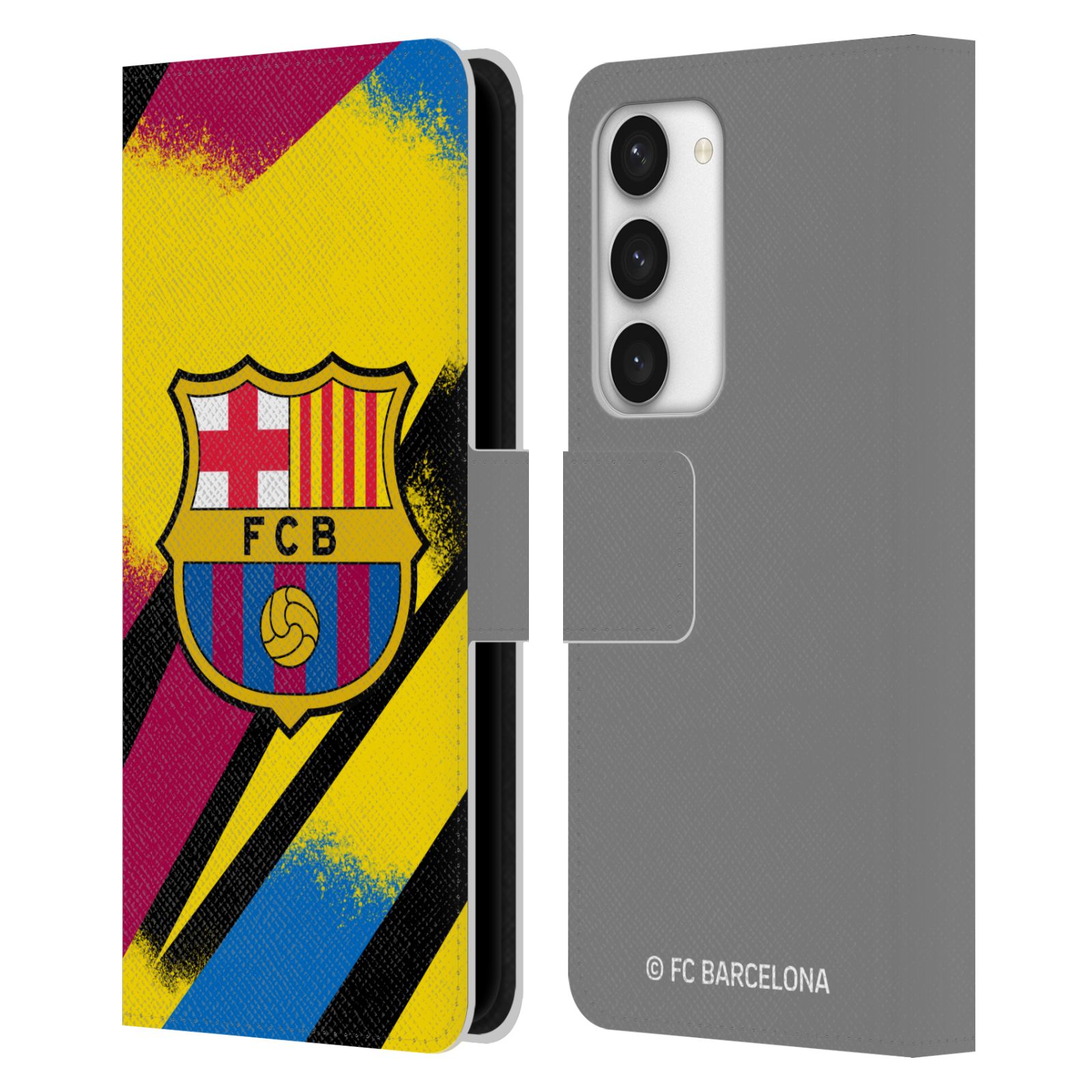 Pouzdro na mobil Samsung Galaxy S23 5G - HEAD CASE - FC Barcelona - Dres Gólman