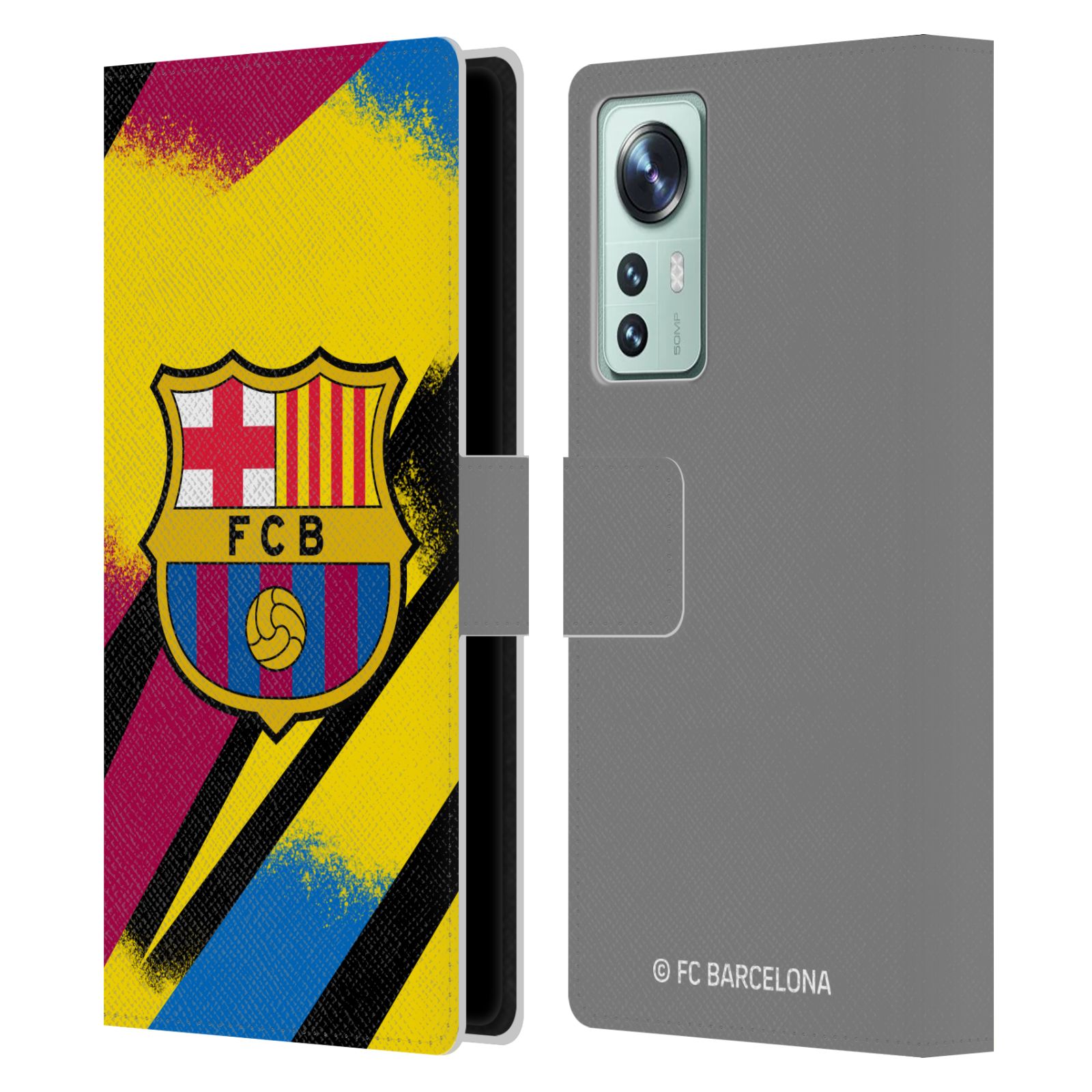 Pouzdro na mobil Xiaomi 12 - HEAD CASE - FC Barcelona - Dres Gólman