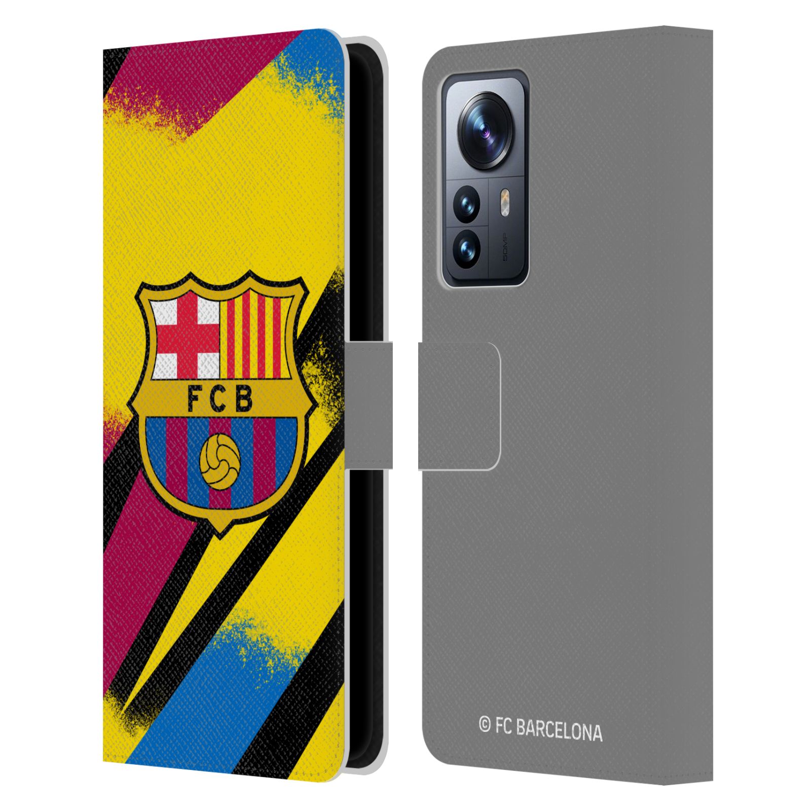 Pouzdro na mobil Xiaomi 12 PRO - HEAD CASE - FC Barcelona - Dres Gólman