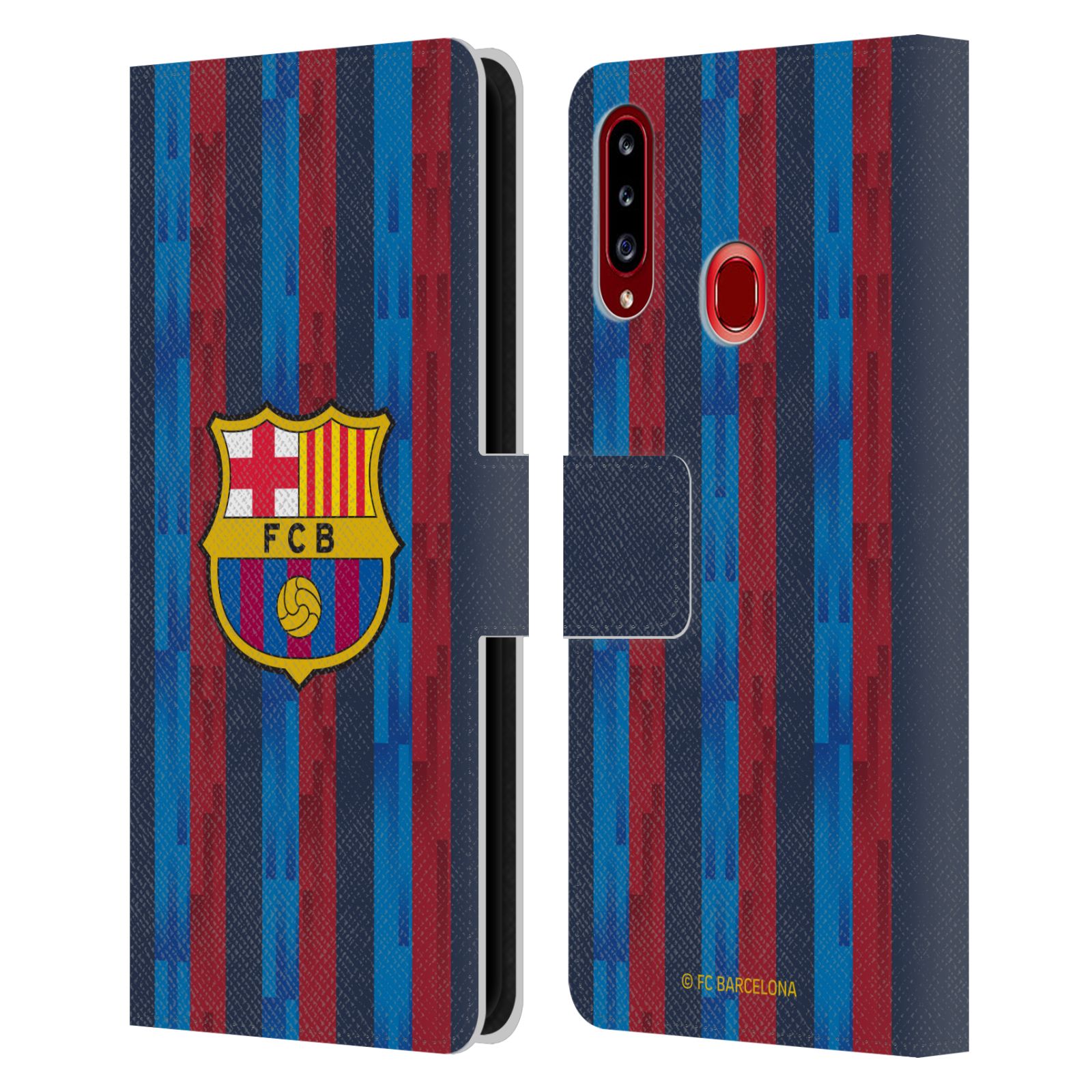 Pouzdro na mobil Samsung Galaxy A20S - HEAD CASE - FC Barcelona - Domácí dres 22/23