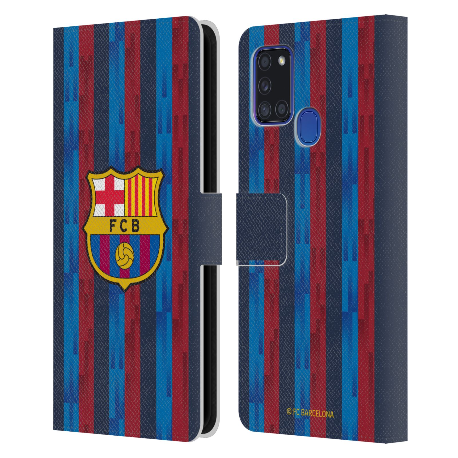 Pouzdro na mobil Samsung Galaxy A21S - HEAD CASE - FC Barcelona - Domácí dres 22/23
