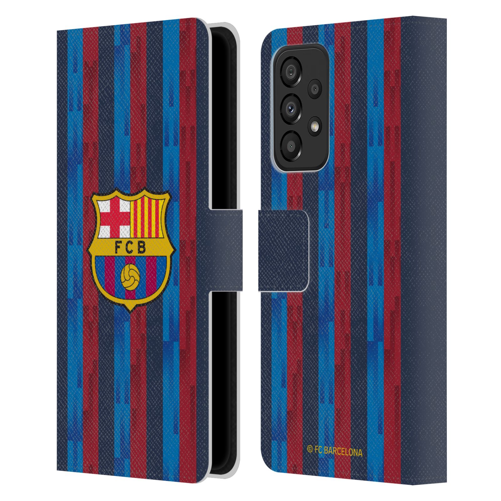 Pouzdro na mobil Samsung Galaxy A33 5G - HEAD CASE - FC Barcelona - Domácí dres 22/23