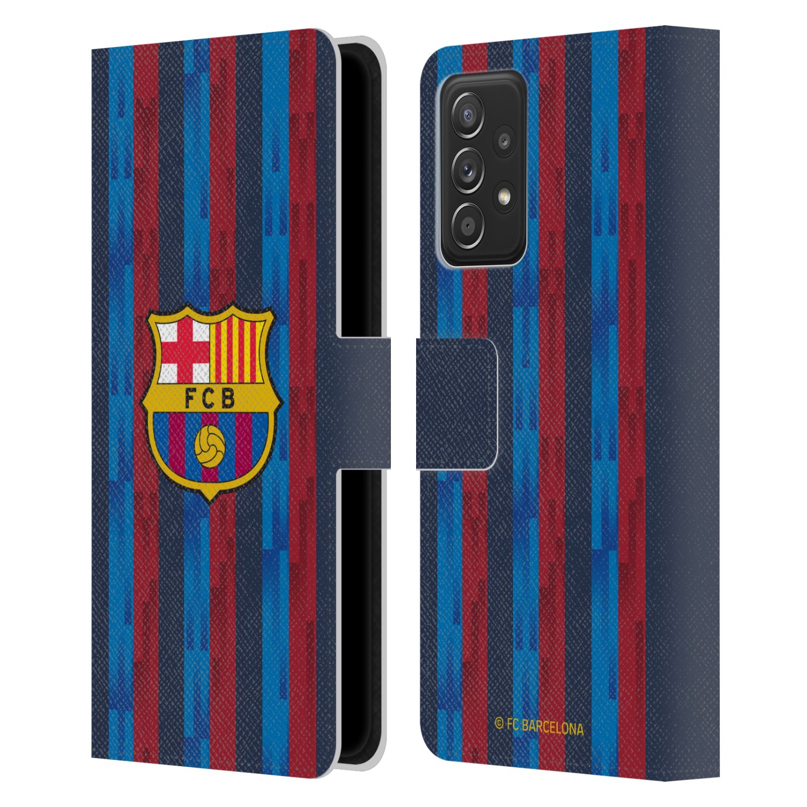 Pouzdro na mobil Samsung Galaxy A52 / A52 G - HEAD CASE - FC Barcelona - Domácí dres 22/23