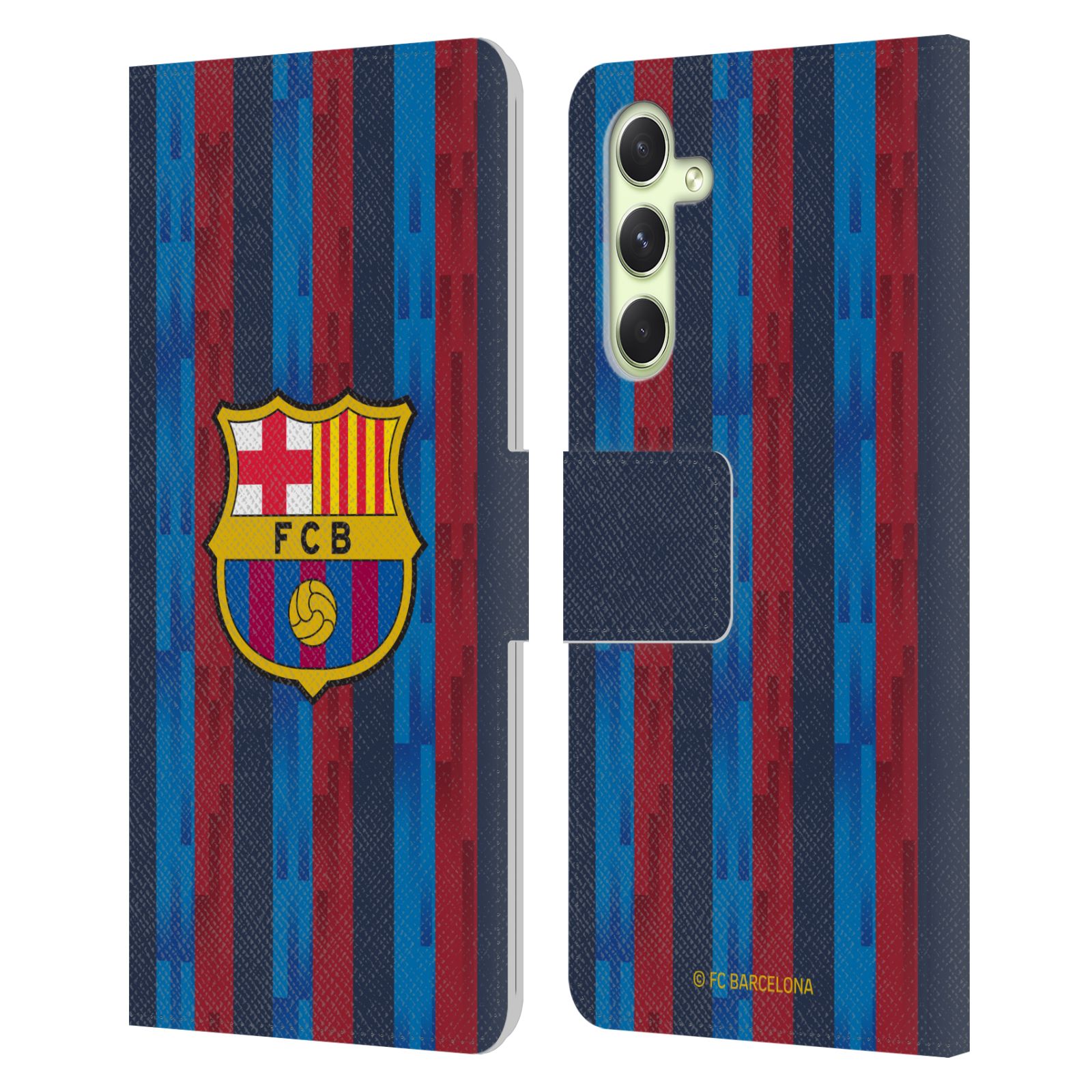 Pouzdro na mobil Samsung Galaxy A54 5G - HEAD CASE - FC Barcelona - Domácí dres 22/23