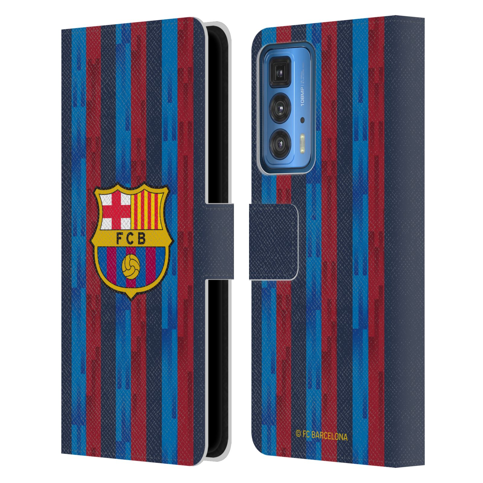 Pouzdro na mobil Motorola EDGE 20 PRO - HEAD CASE - FC Barcelona - Domácí dres 22/23