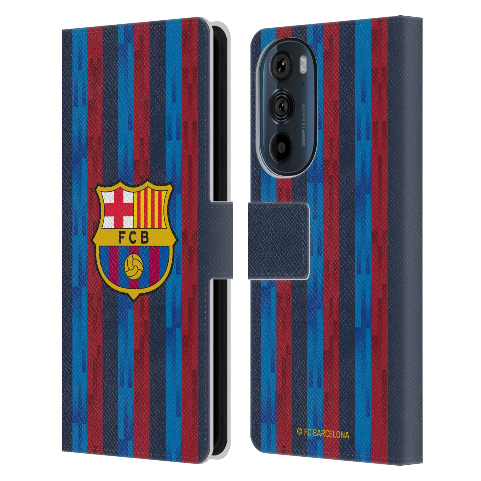Pouzdro na mobil Motorola EDGE 30 - HEAD CASE - FC Barcelona - Domácí dres 22/23