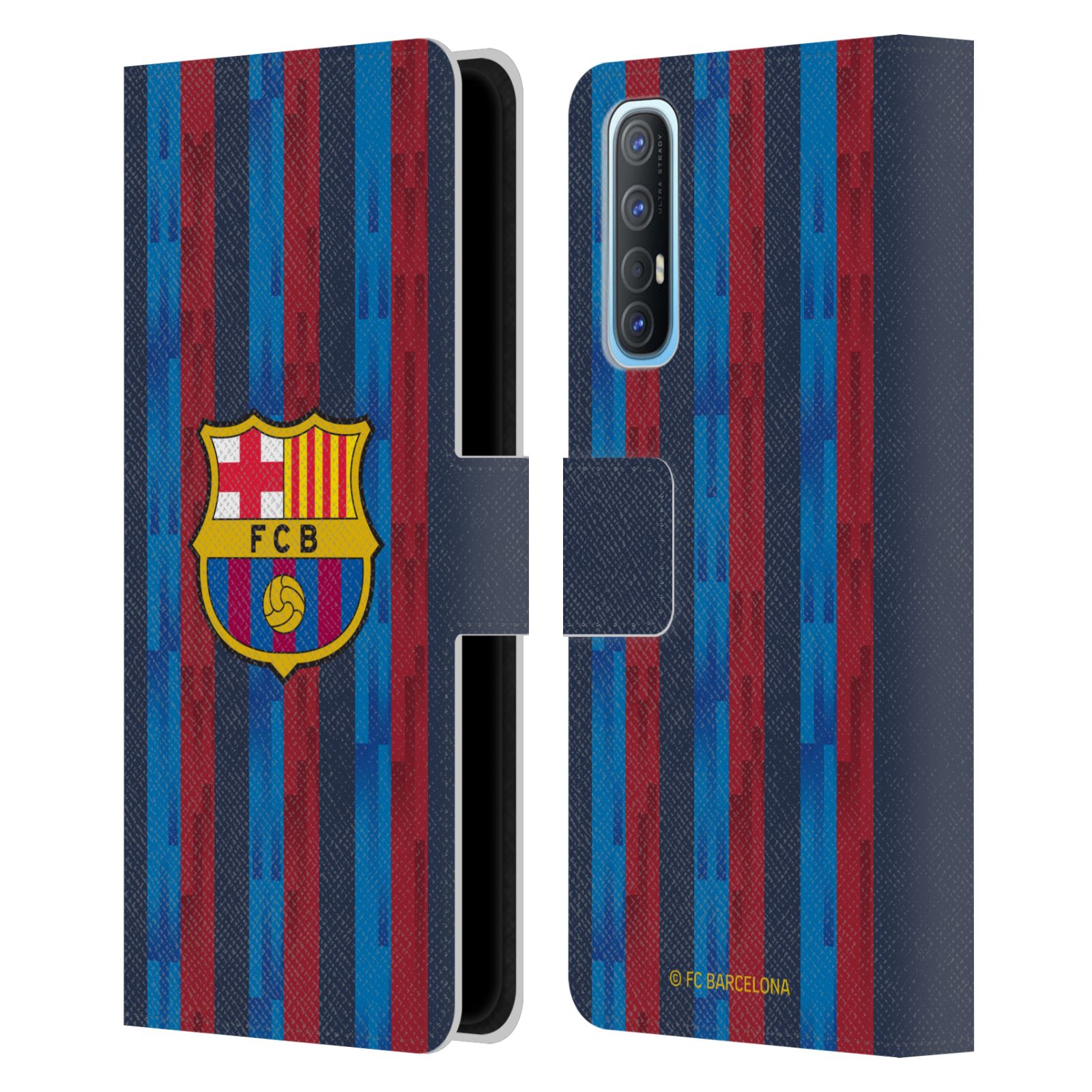 Pouzdro na mobil Oppo Find X2 NEO - HEAD CASE - FC Barcelona - Domácí dres 22/23