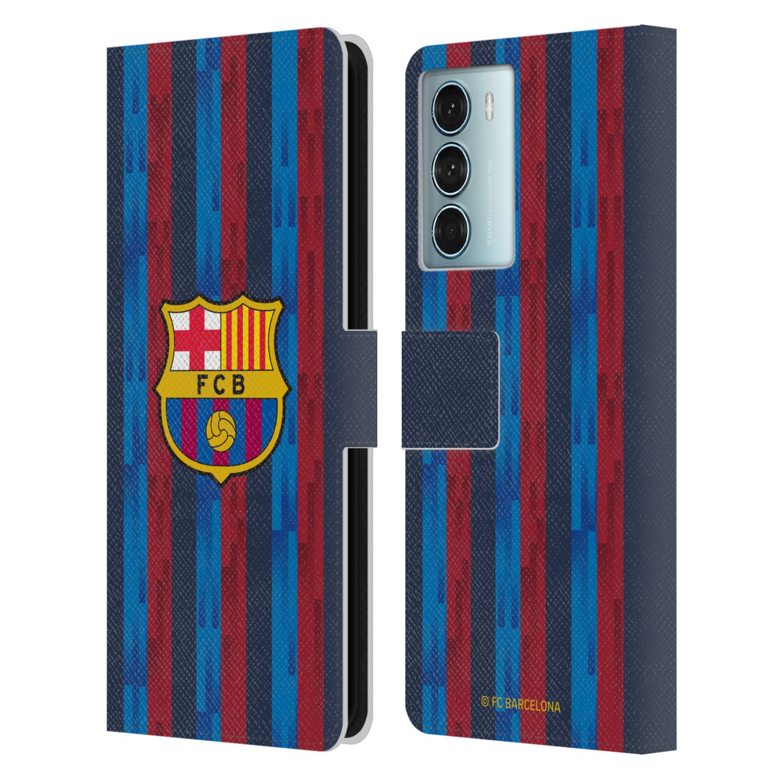 Pouzdro na mobil Motorola Moto G200 5G - HEAD CASE - FC Barcelona - Domácí dres 22/23