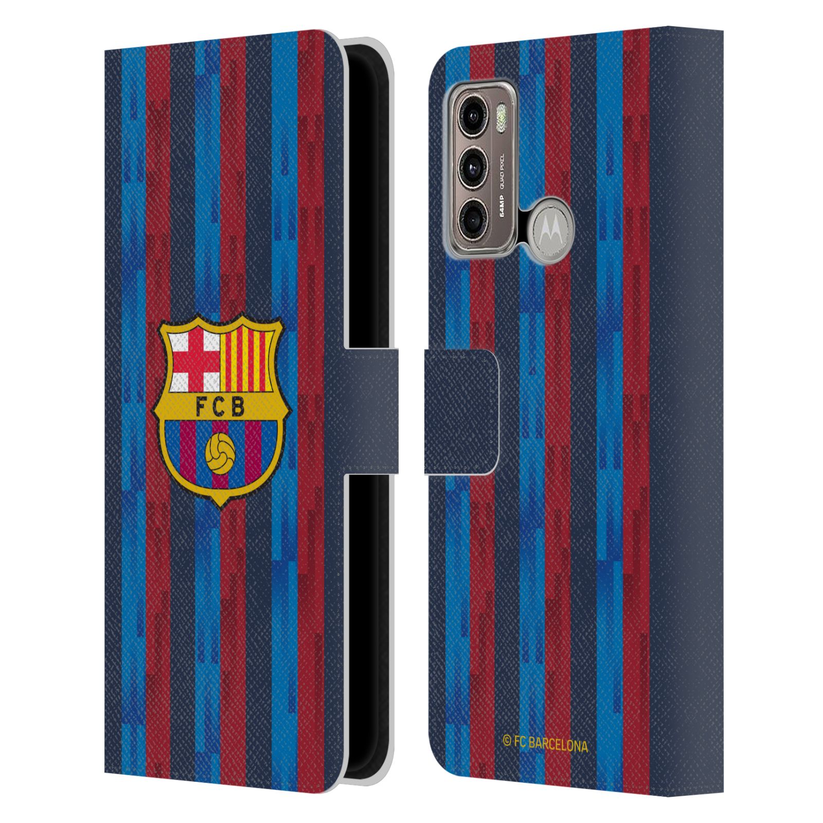 Pouzdro na mobil Motorola Moto G60 - HEAD CASE - FC Barcelona - Domácí dres 22/23