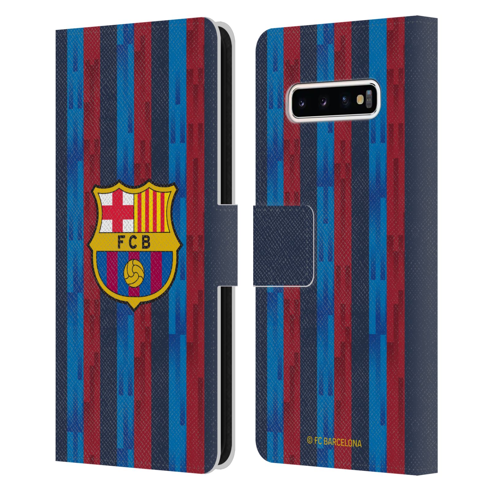 Pouzdro na mobil Samsung Galaxy S10+ - HEAD CASE - FC Barcelona - Domácí dres 22/23
