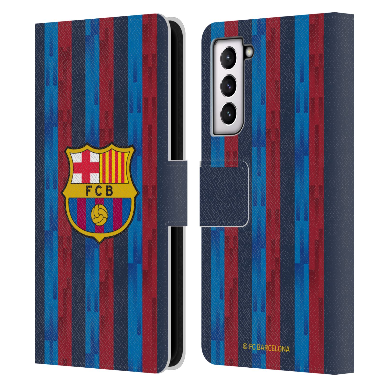 Pouzdro na mobil Samsung Galaxy S21 / S21 5G - HEAD CASE - FC Barcelona - Domácí dres 22/23