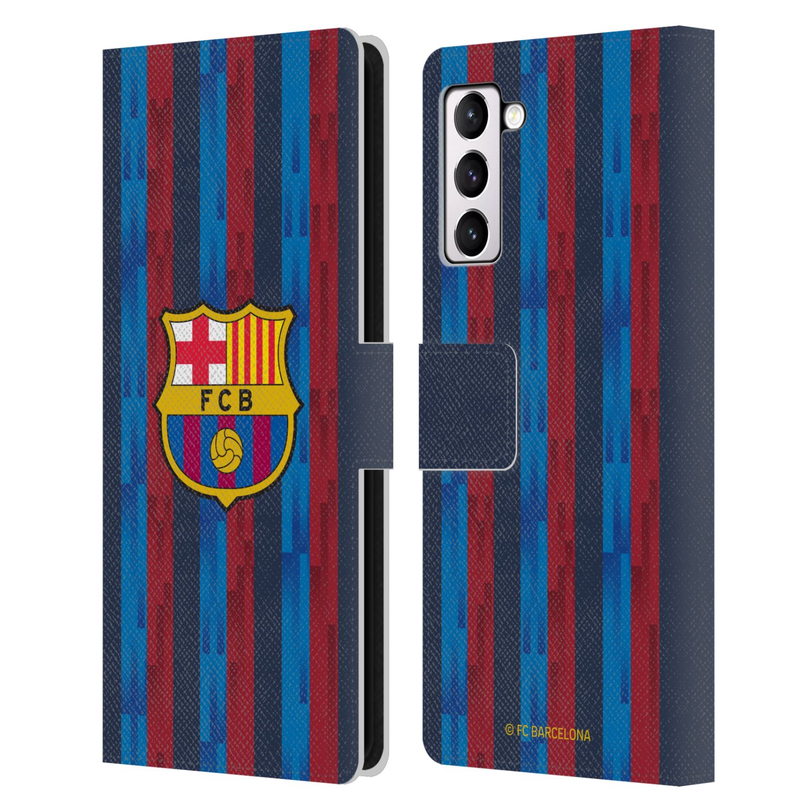 Pouzdro na mobil Samsung Galaxy S21+ 5G  - HEAD CASE - FC Barcelona - Domácí dres 22/23