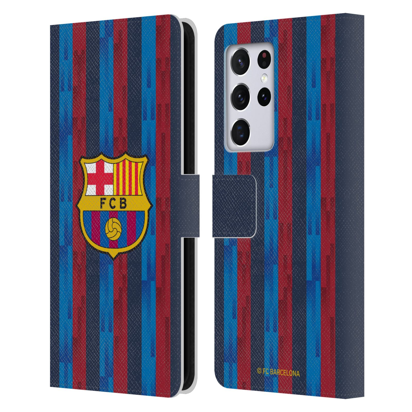 Pouzdro na mobil Samsung Galaxy S21 ULTRA 5G  - HEAD CASE - FC Barcelona - Domácí dres 22/23