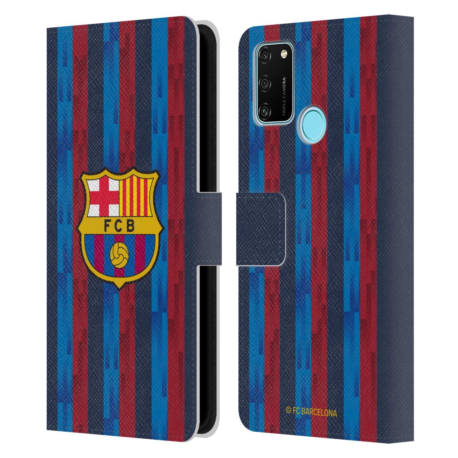 Pouzdro na mobil Honor 9A - HEAD CASE - FC Barcelona - Domácí dres 22/23