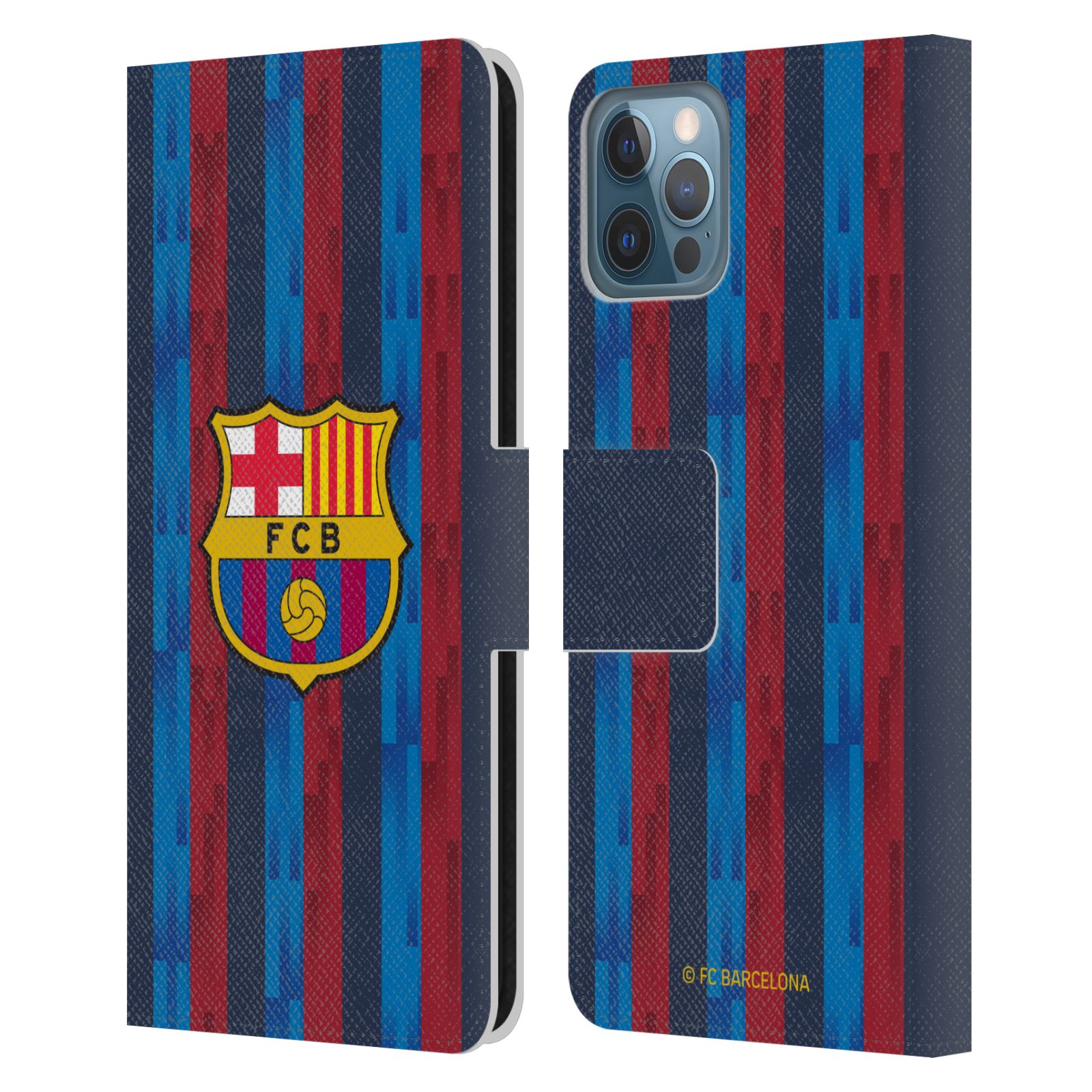 Pouzdro na mobil Apple Iphone 12 / 12 Pro - HEAD CASE - FC Barcelona - Domácí dres 22/23