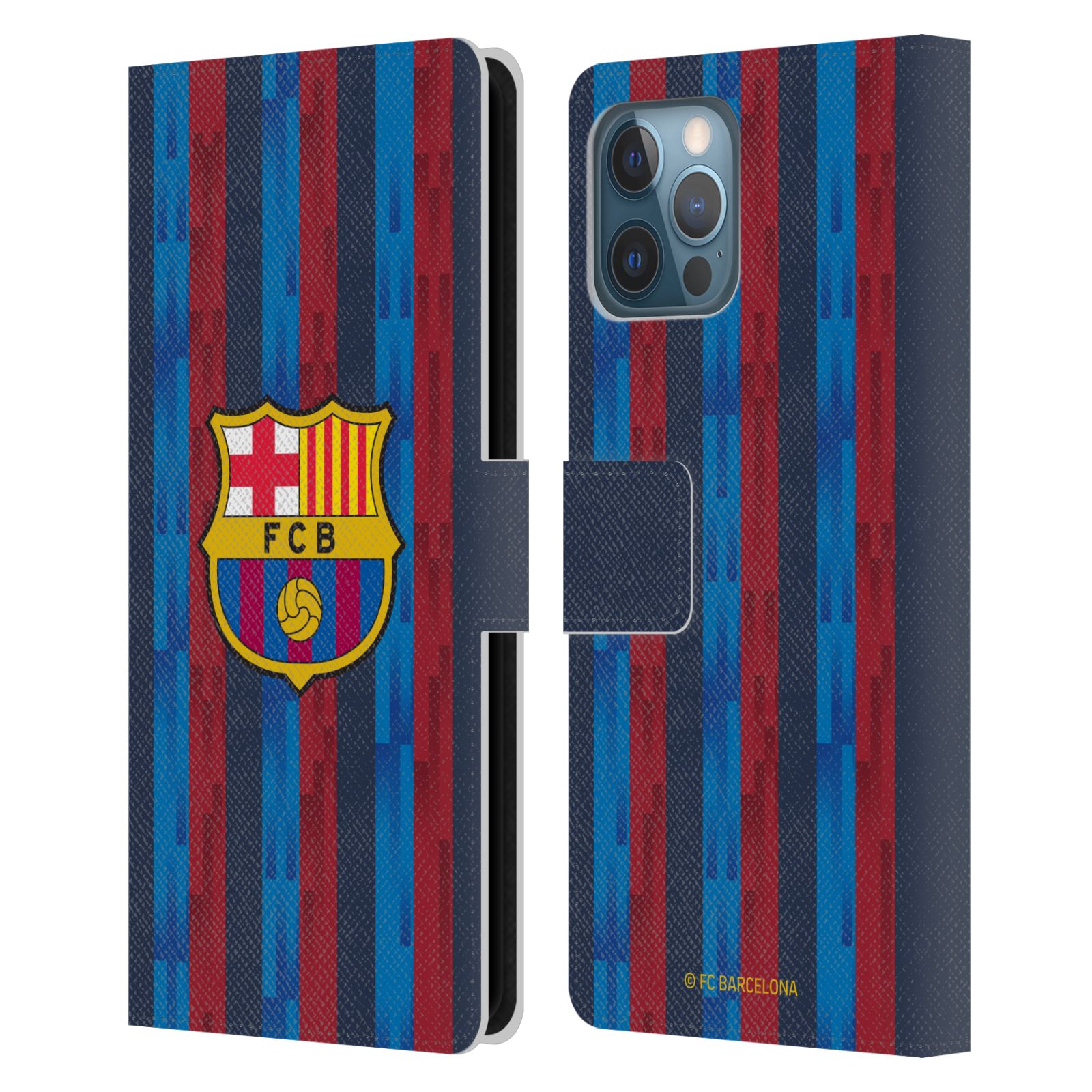 Pouzdro na mobil Apple Iphone 12 Pro Max - HEAD CASE - FC Barcelona - Domácí dres 22/23