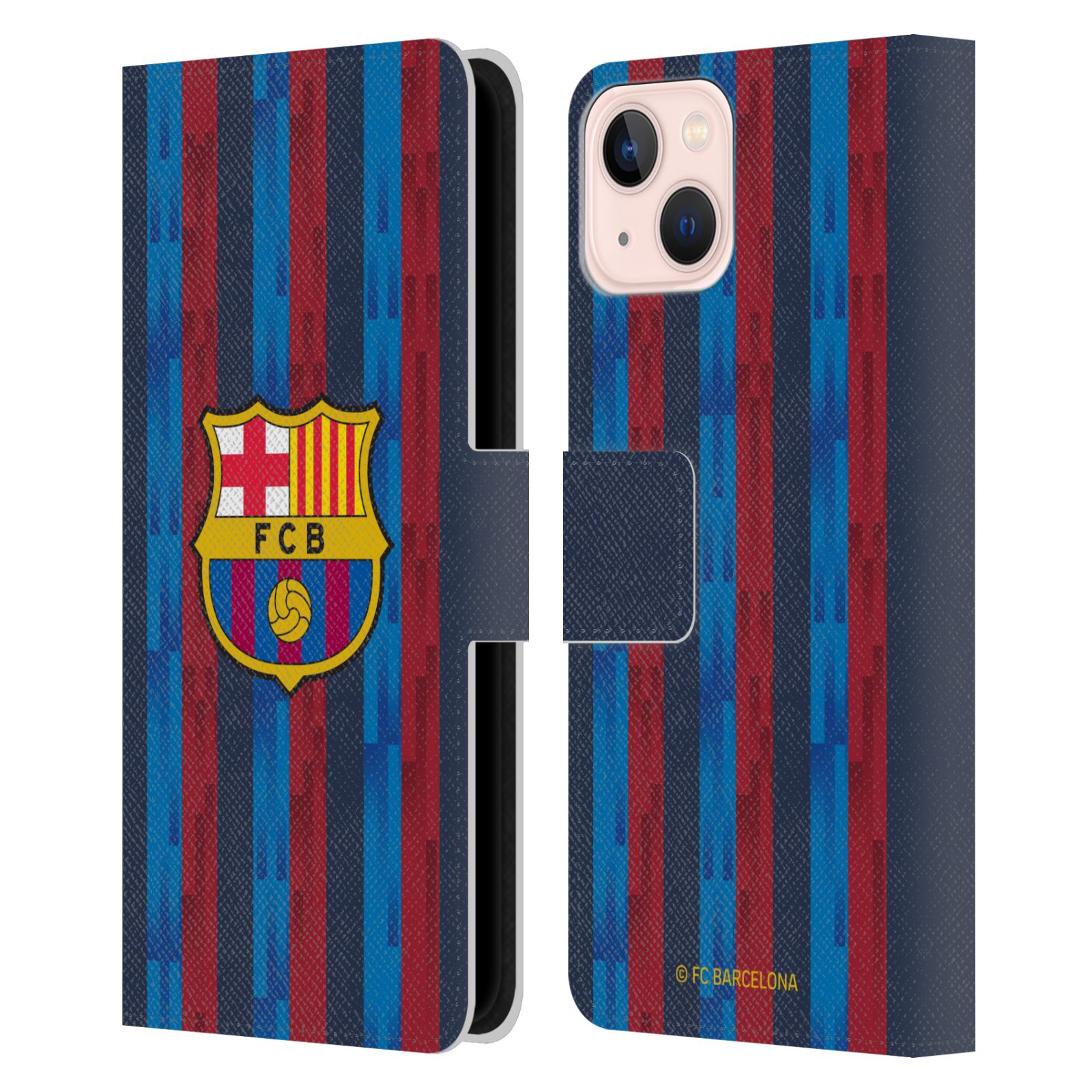 Pouzdro na mobil Apple Iphone 13 - HEAD CASE - FC Barcelona - Domácí dres 22/23