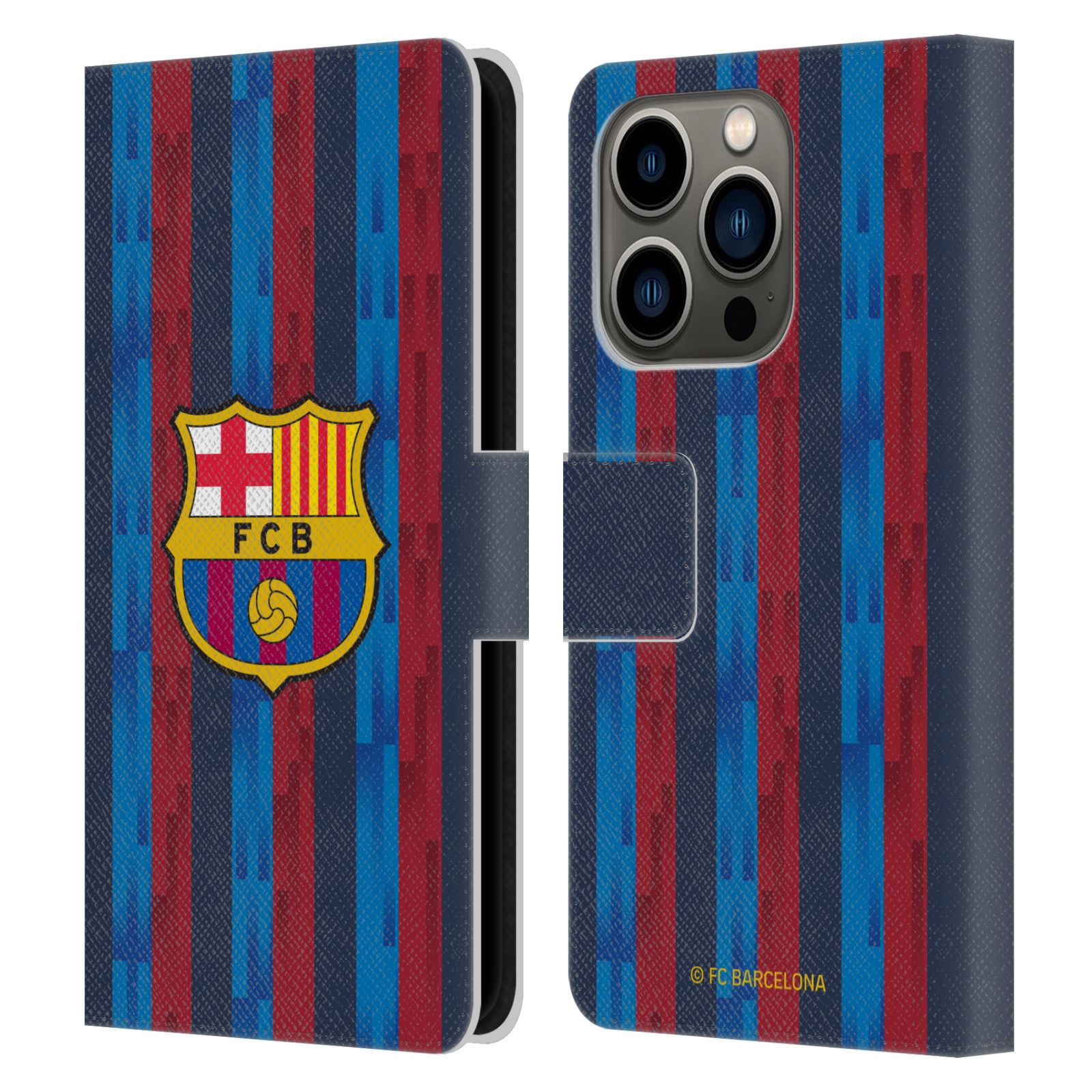 Pouzdro na mobil Apple Iphone 14 PRO - HEAD CASE - FC Barcelona - Domácí dres 22/23