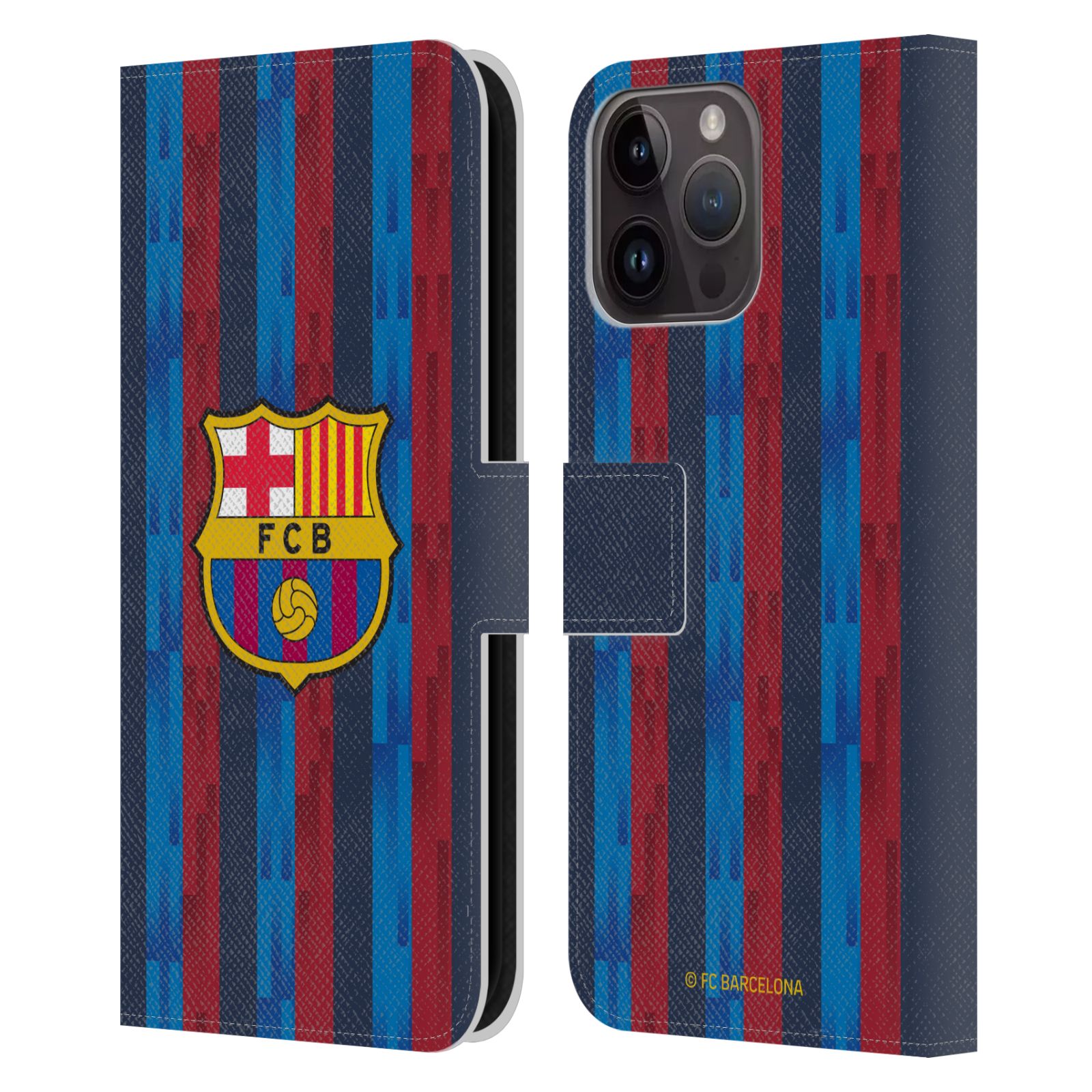 Pouzdro na mobil Apple Iphone 15 PRO MAX - HEAD CASE - FC Barcelona - Domácí dres 22/23
