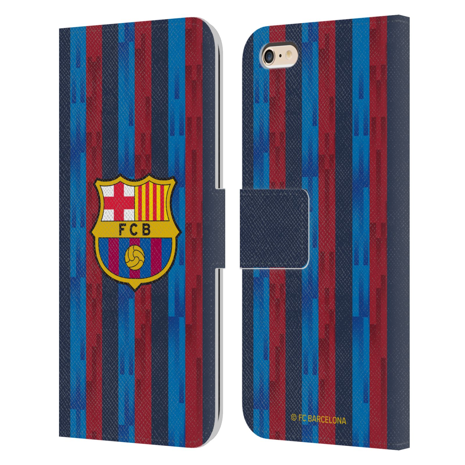 Pouzdro na mobil Apple Iphone 6 PLUS / 6S PLUS - HEAD CASE - FC Barcelona - Domácí dres 22/23