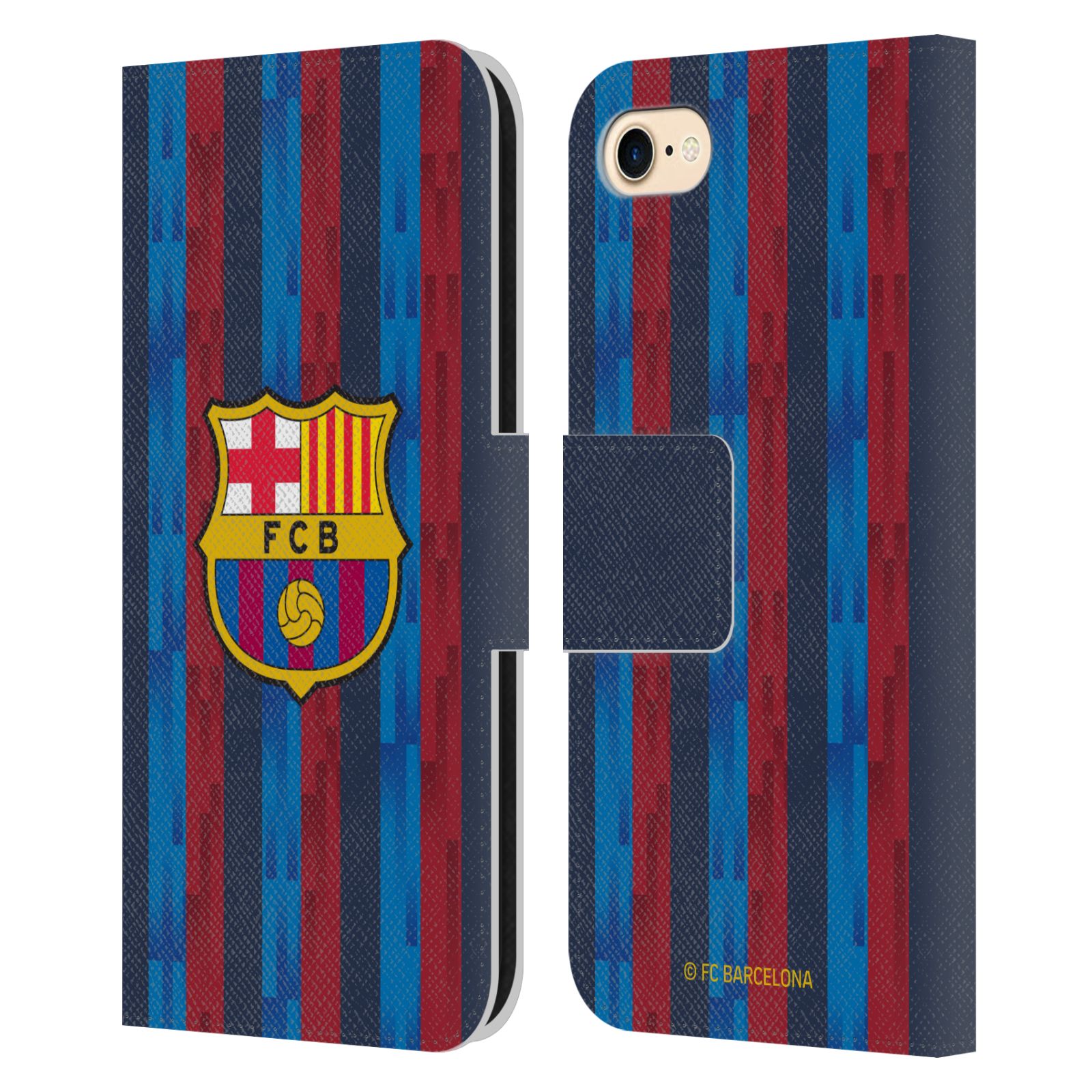 Pouzdro na mobil Apple Iphone 7/8/SE2020 - HEAD CASE - FC Barcelona - Domácí dres 22/23