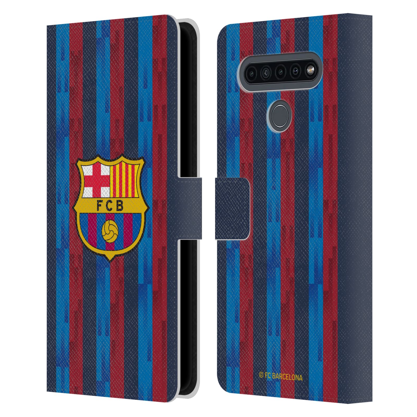 Pouzdro na mobil LG K41s  - HEAD CASE - FC Barcelona - Domácí dres 22/23