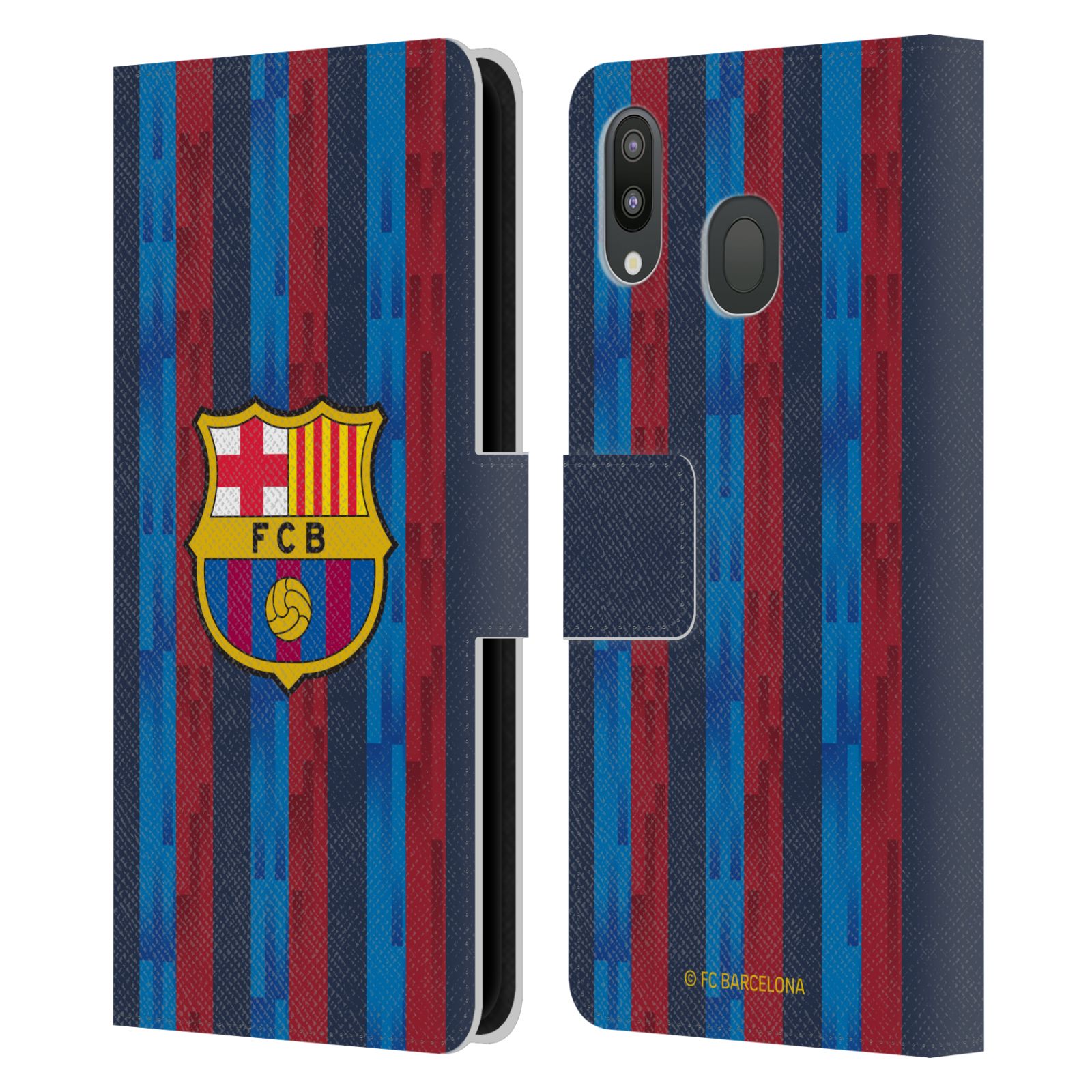 Pouzdro na mobil Samsung Galaxy M20 - HEAD CASE - FC Barcelona - Domácí dres 22/23