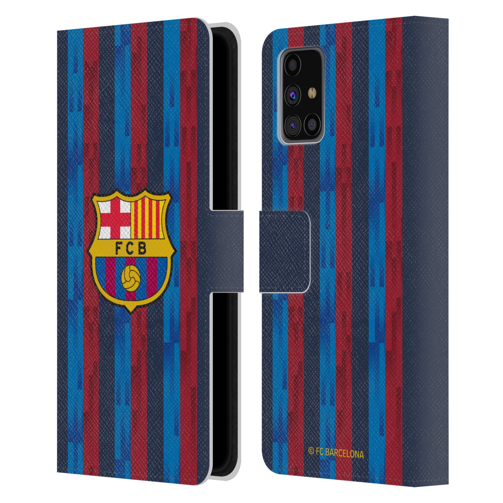 Pouzdro na mobil Samsung Galaxy M31s - HEAD CASE - FC Barcelona - Domácí dres 22/23
