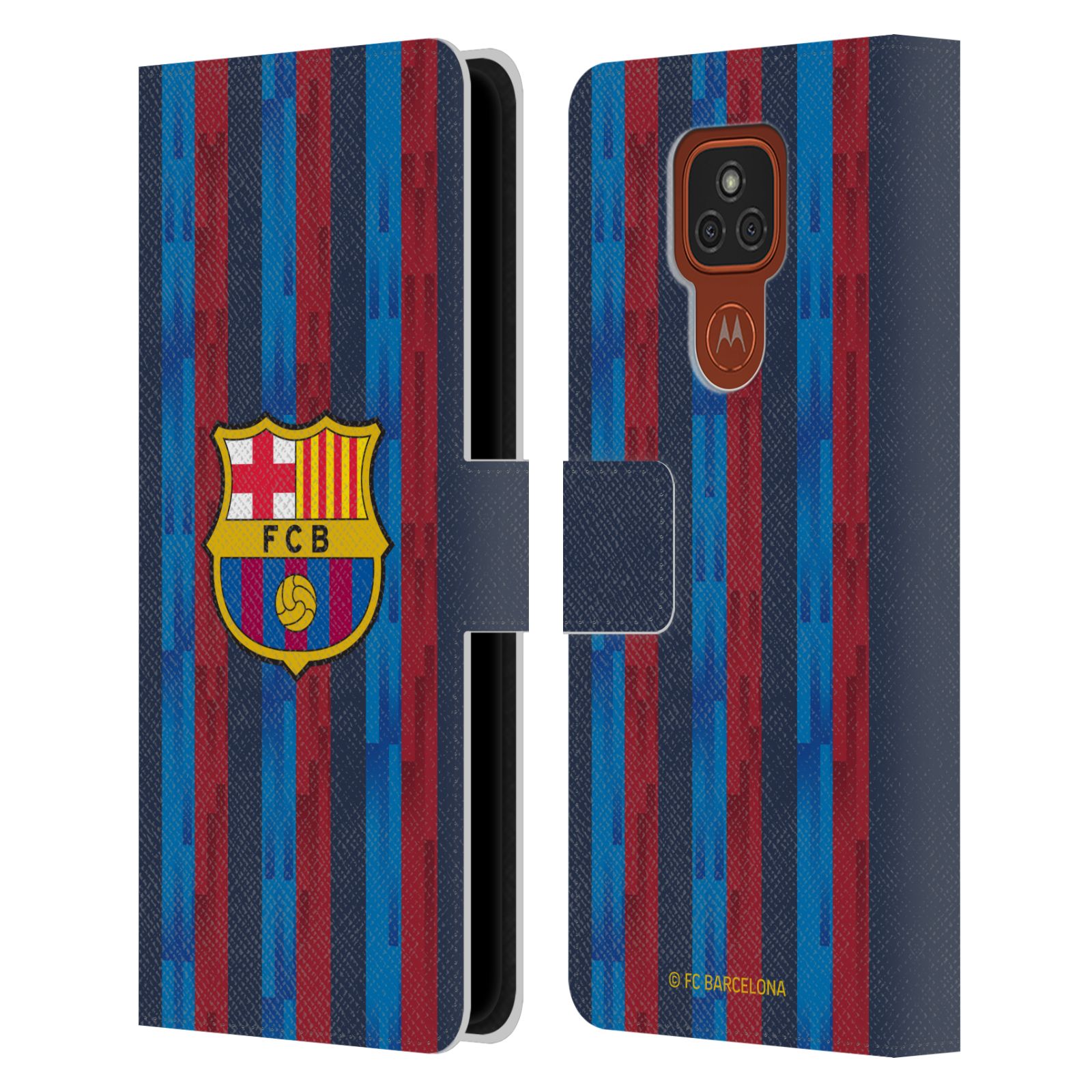 Pouzdro na mobil Motorola Moto E7 Plus - HEAD CASE - FC Barcelona - Domácí dres 22/23