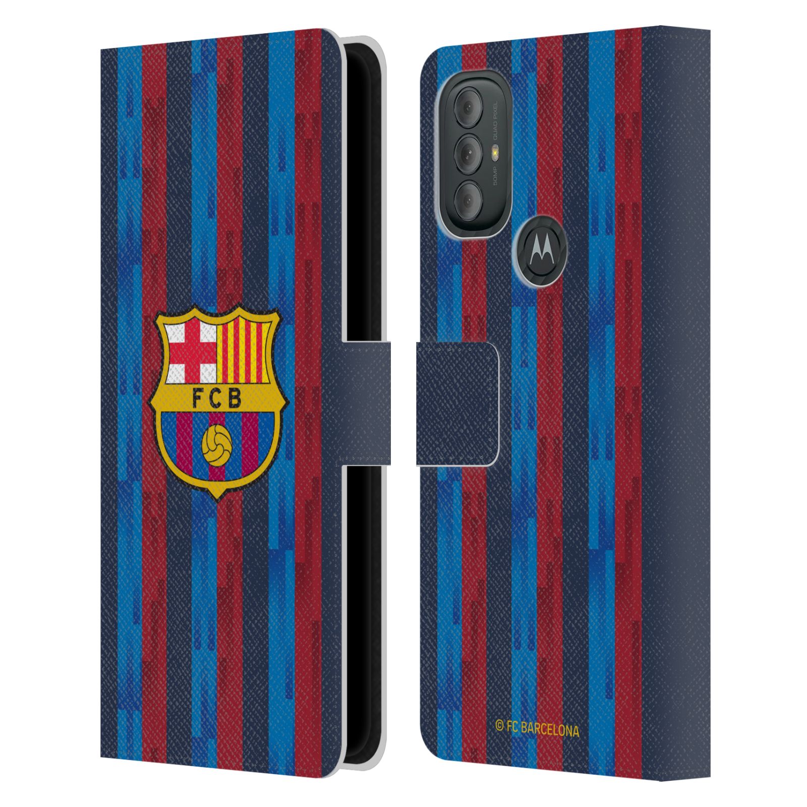 Pouzdro na mobil Motorola Moto G10 / G30 - HEAD CASE - FC Barcelona - Domácí dres 22/23